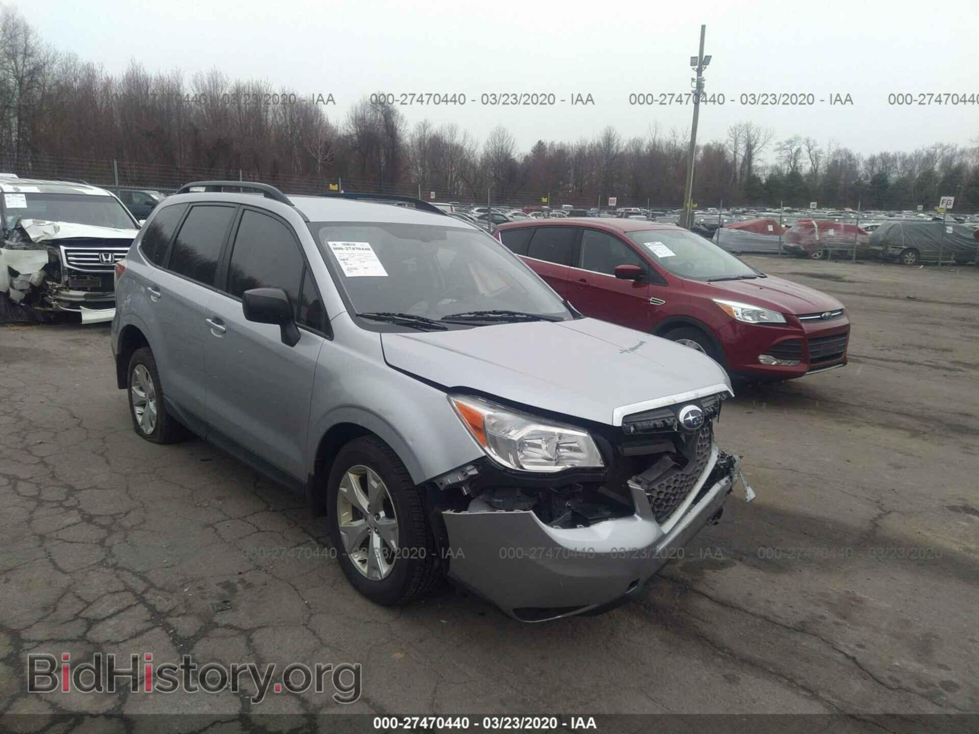 Фотография JF2SJABC8FH538704 - SUBARU FORESTER 2015
