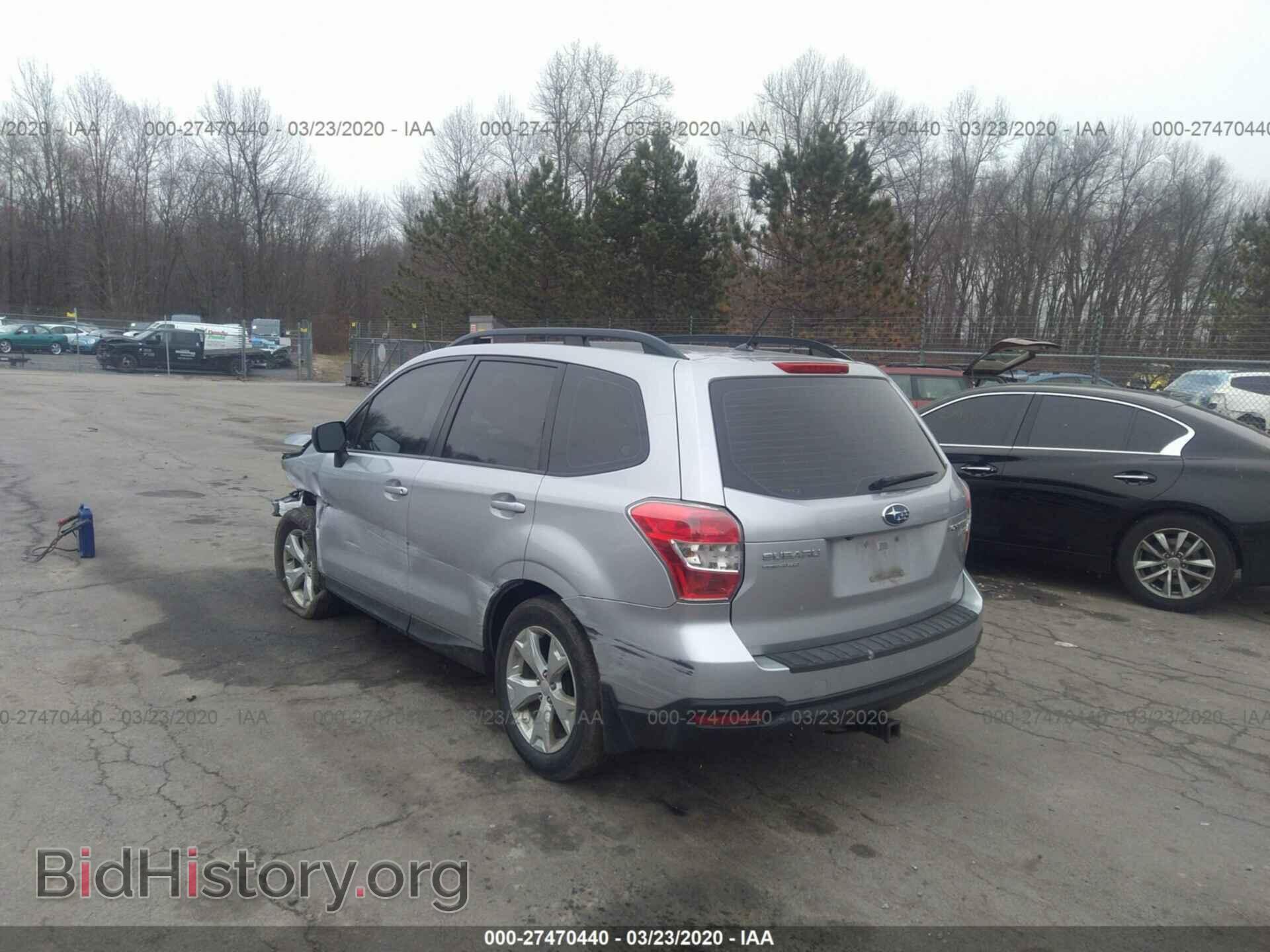2015 SUBARU FORESTER - VIN: JF2SJABC8FH538704 - Фото 3