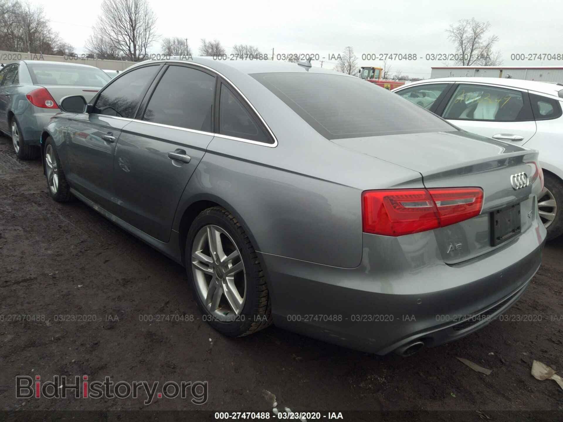 2012 AUDI A6 - VIN: WAUHGAFC6CN089132 - Фото 3