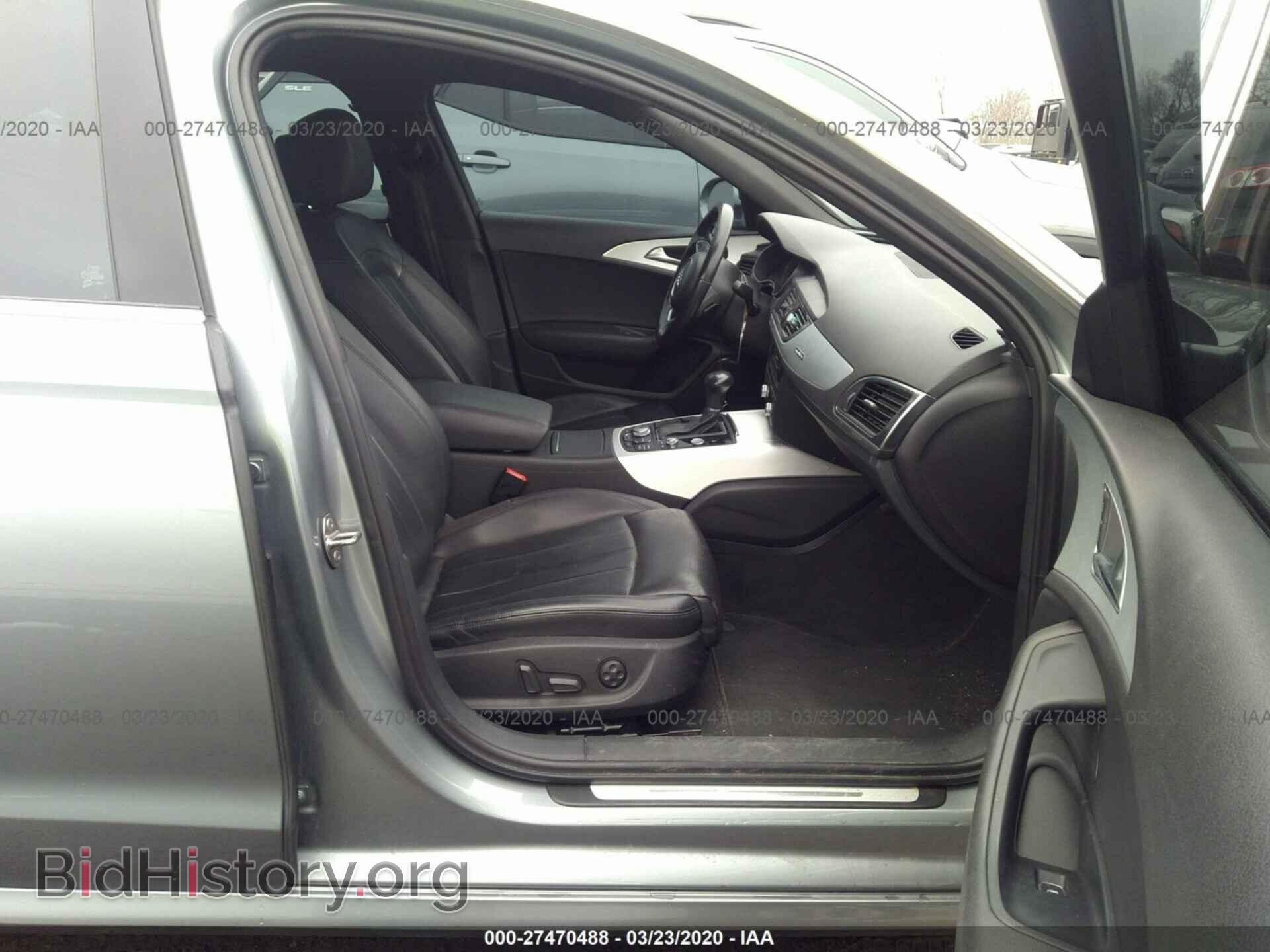2012 AUDI A6 - VIN: WAUHGAFC6CN089132 - Фото 5
