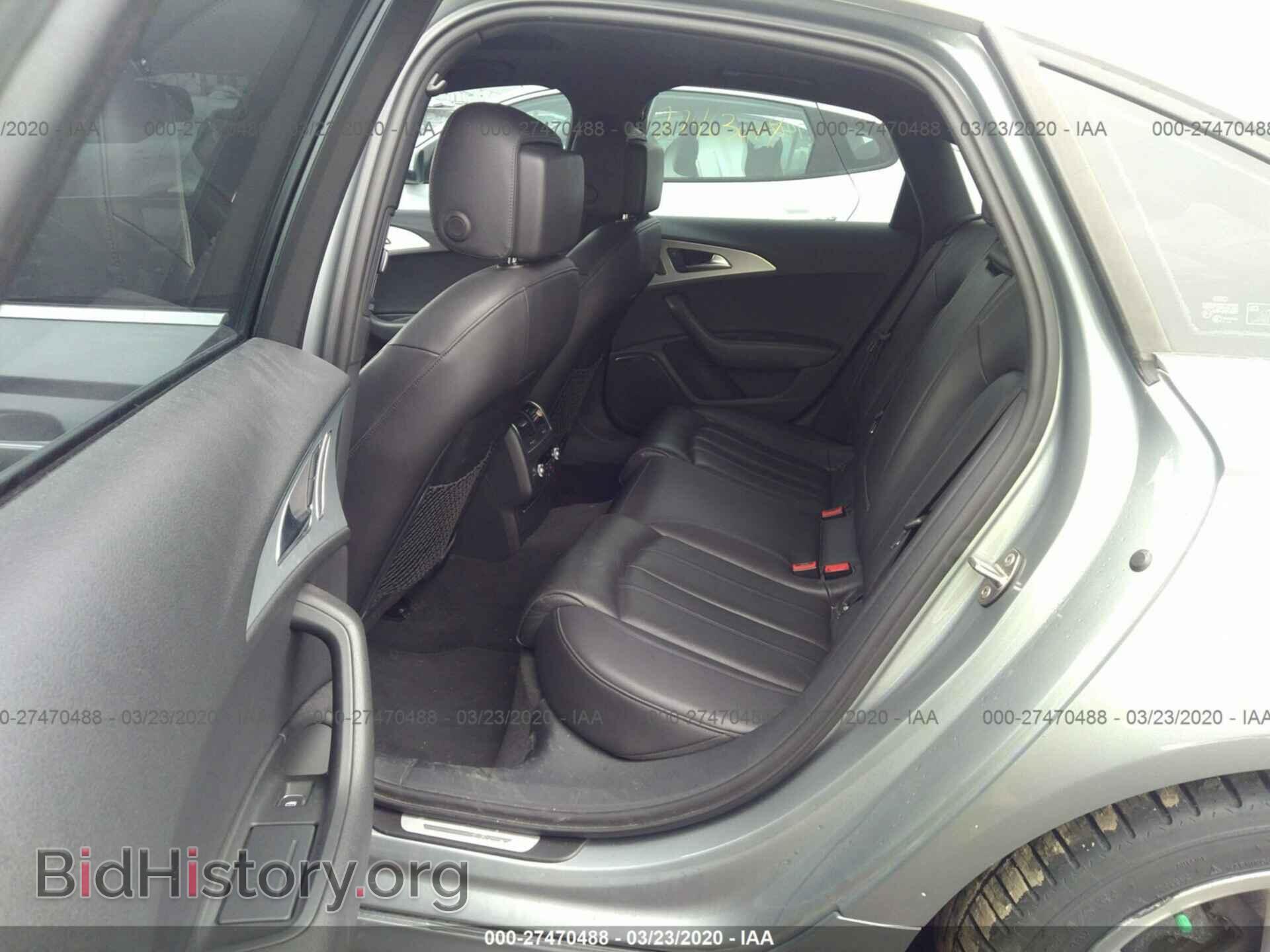2012 AUDI A6 - VIN: WAUHGAFC6CN089132 - Фото 8
