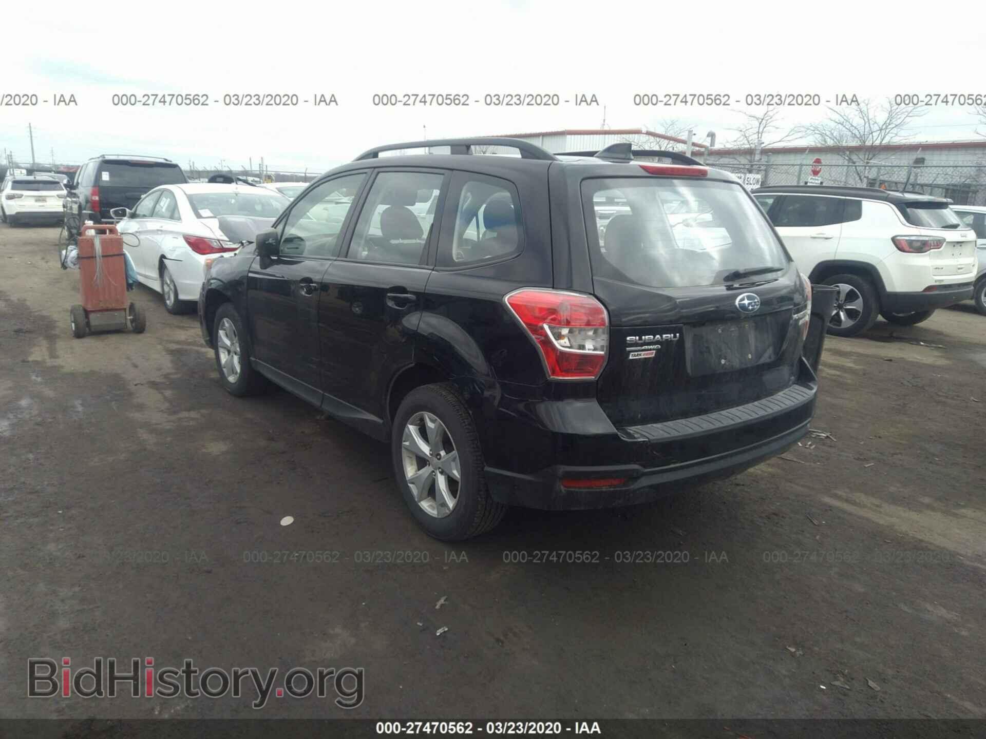 2016 SUBARU FORESTER - VIN: JF2SJABC3GH566217 - Фото 3