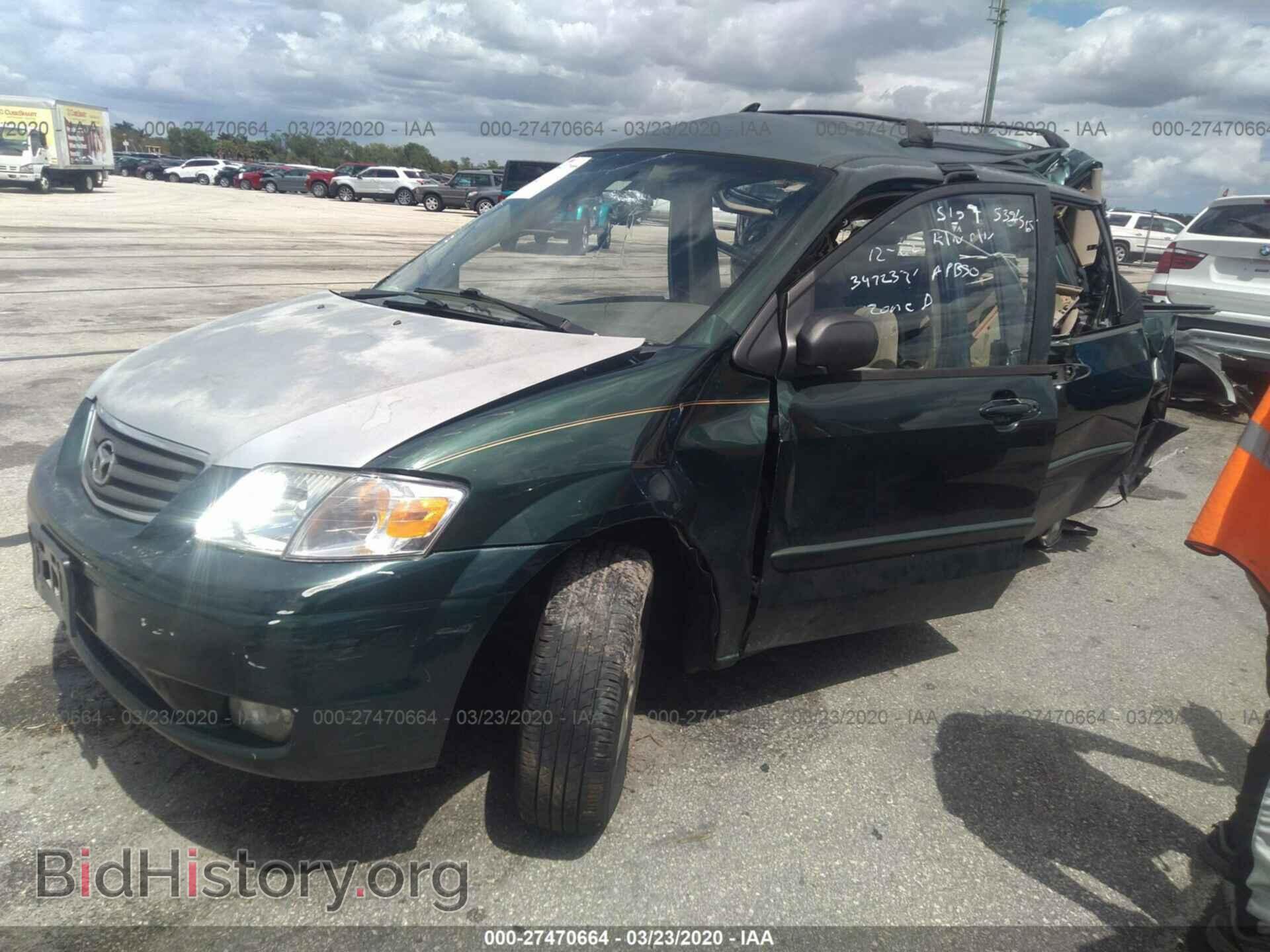 2000 MAZDA MPV - VIN: JM3LW28G2Y0101536 - Фото 2