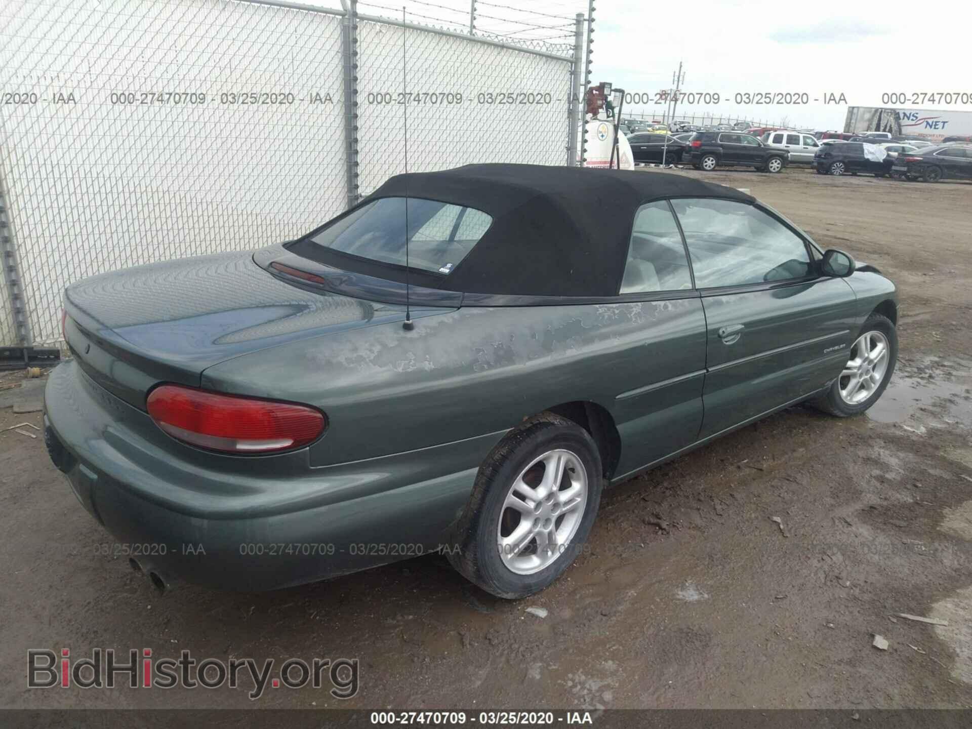 1996 CHRYSLER SEBRING - VIN: 3C3EL55H1TT288471 - Фото 4