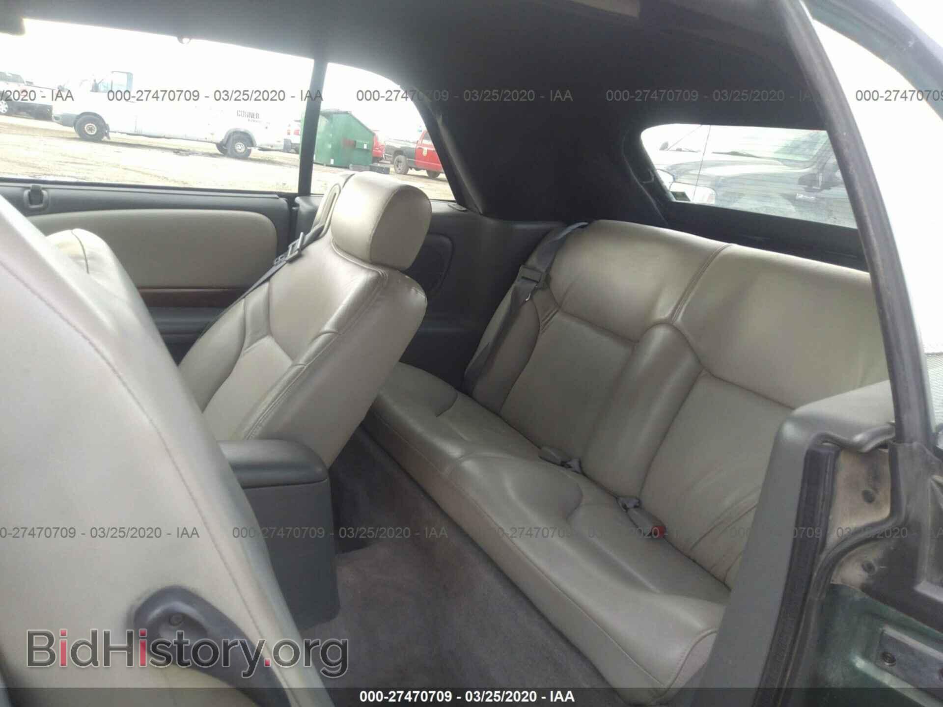 1996 CHRYSLER SEBRING - VIN: 3C3EL55H1TT288471 - Фото 8