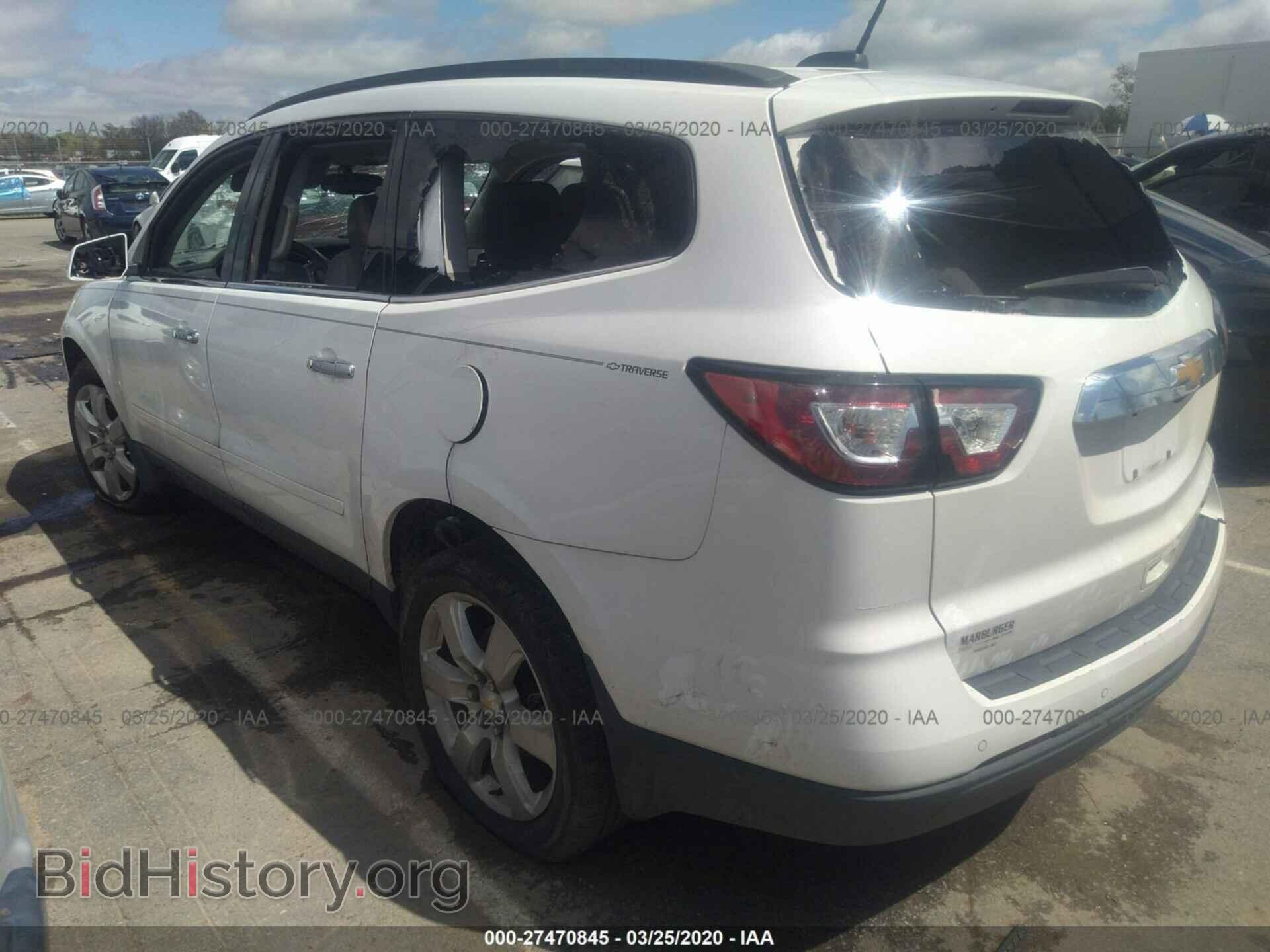 2016 CHEVROLET TRAVERSE - VIN: 1GNKRGKD8GJ312909 - Фото 3