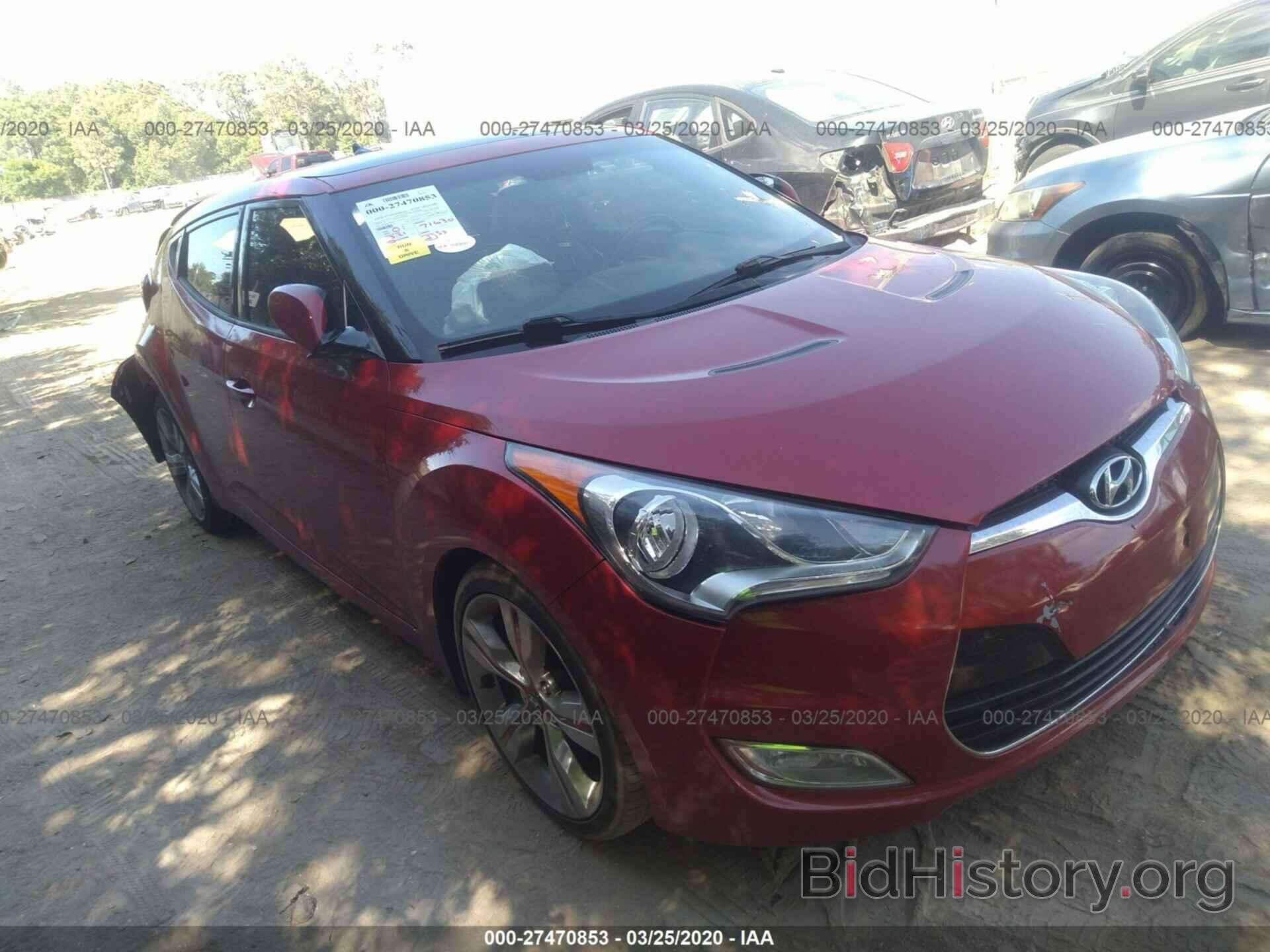 Фотография KMHTC6AD1CU078272 - HYUNDAI VELOSTER 2012