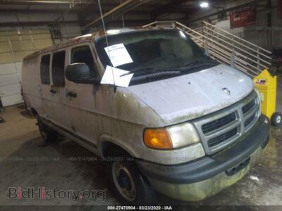 2001 Dodge RAM VAN B3500, gray — VIN 2B7KD31Z31K525412, IAAI