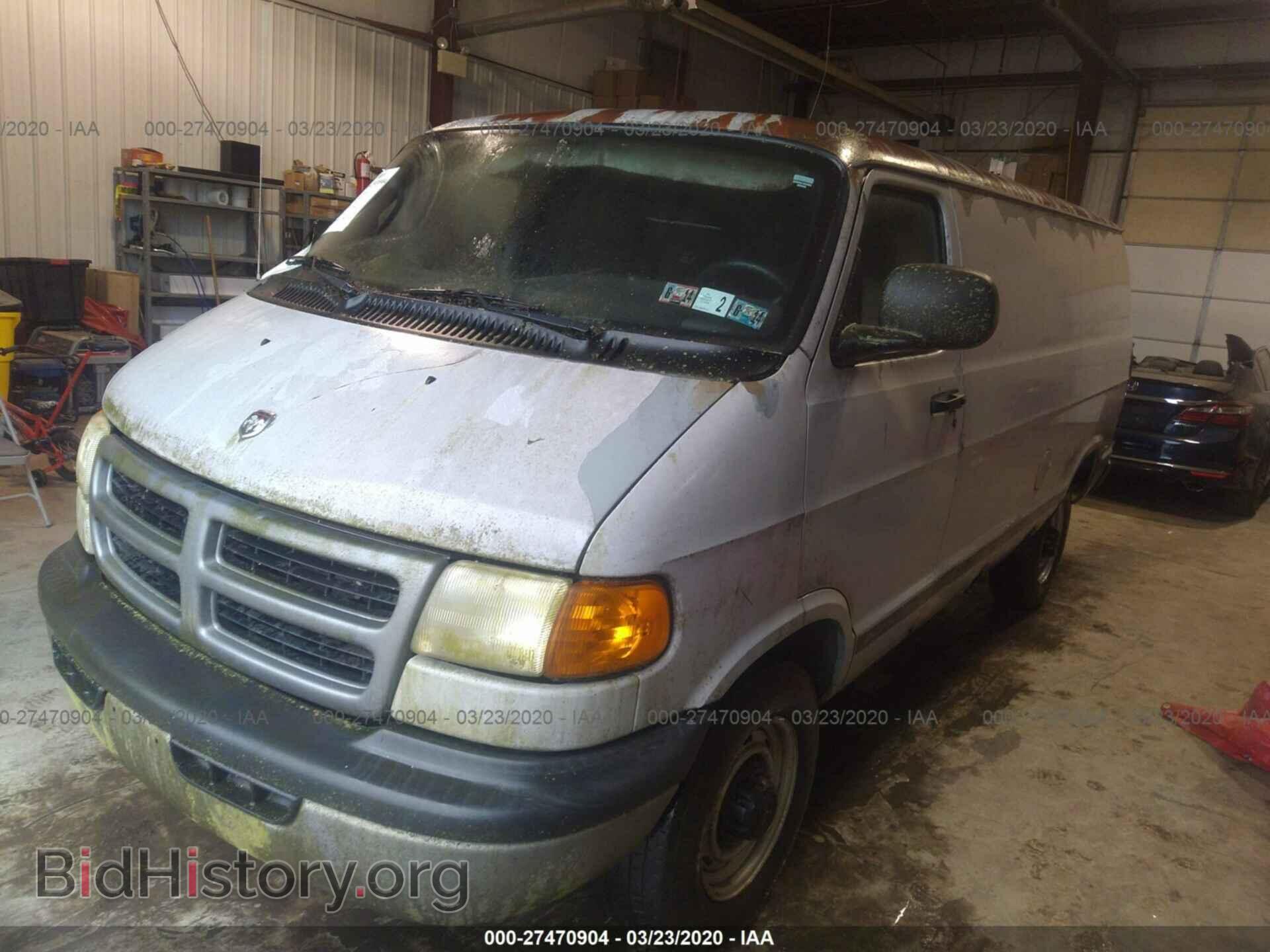 2001 DODGE RAM VAN - VIN: 2B7KD31Z31K525412 - Photo 2