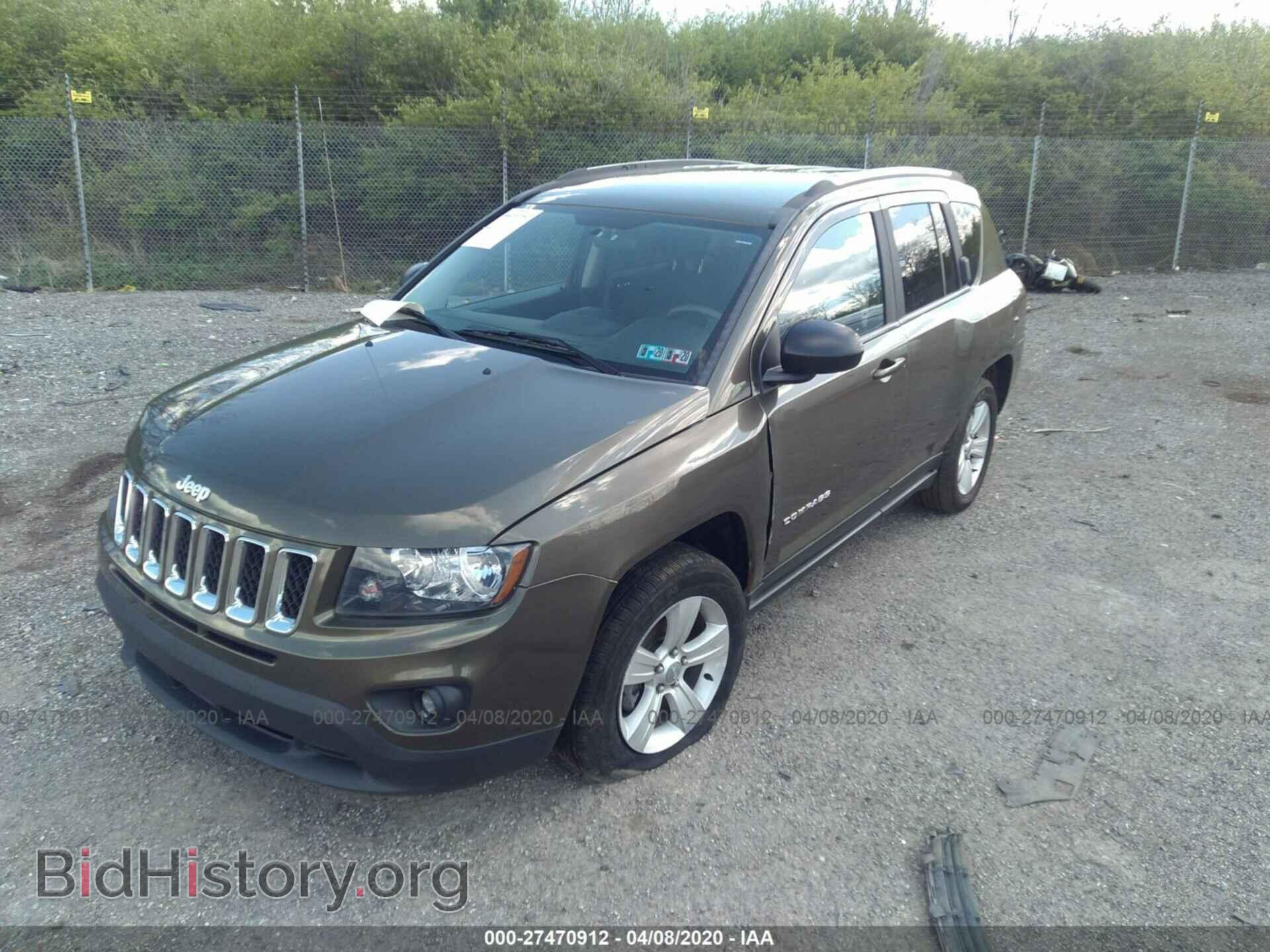 2015 JEEP COMPASS - VIN: 1C4NJDBB1FD416455 - Фото 2