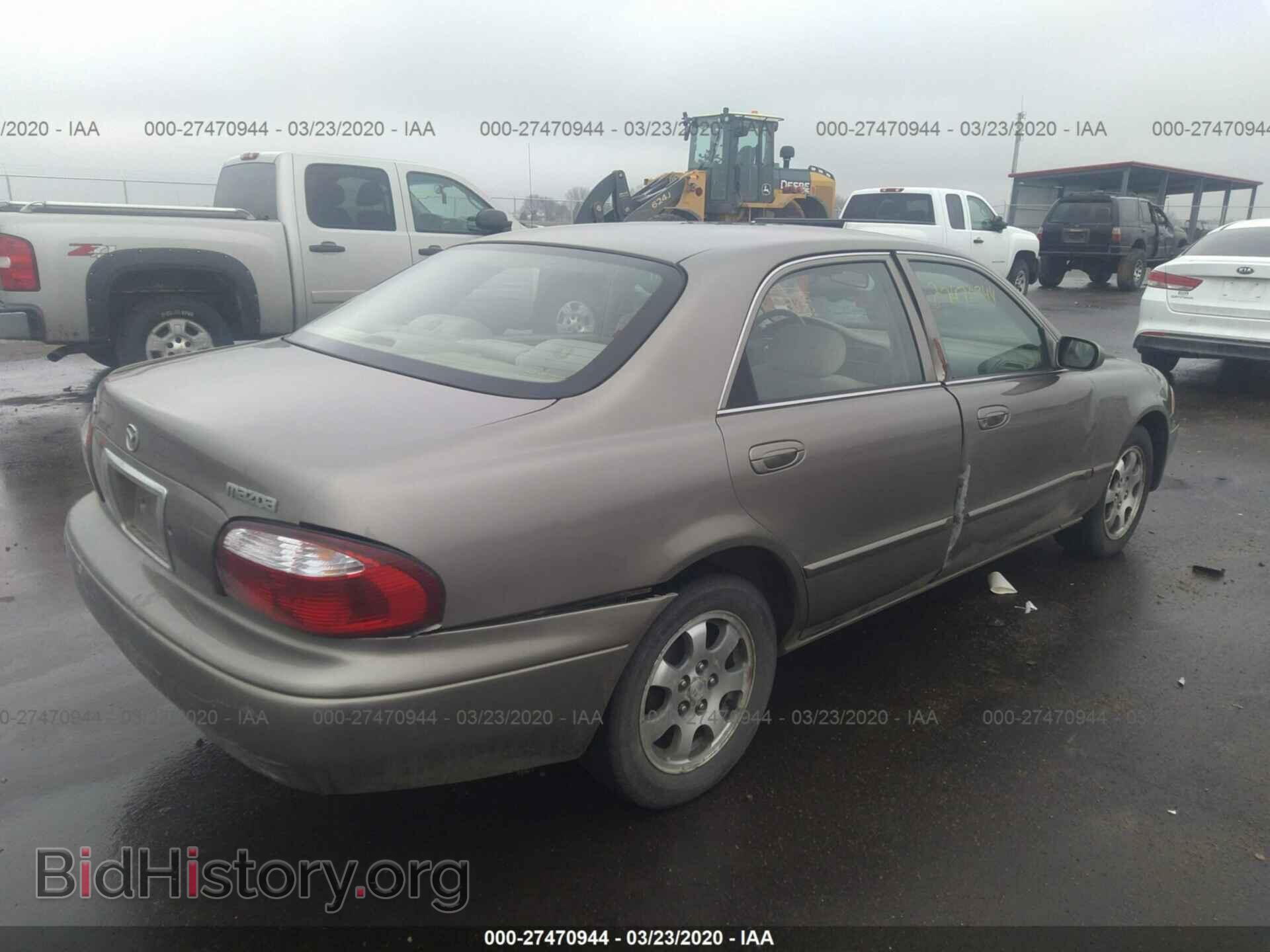 2002 MAZDA 626 - VIN: 1YVGF22C125295979 - Фото 4