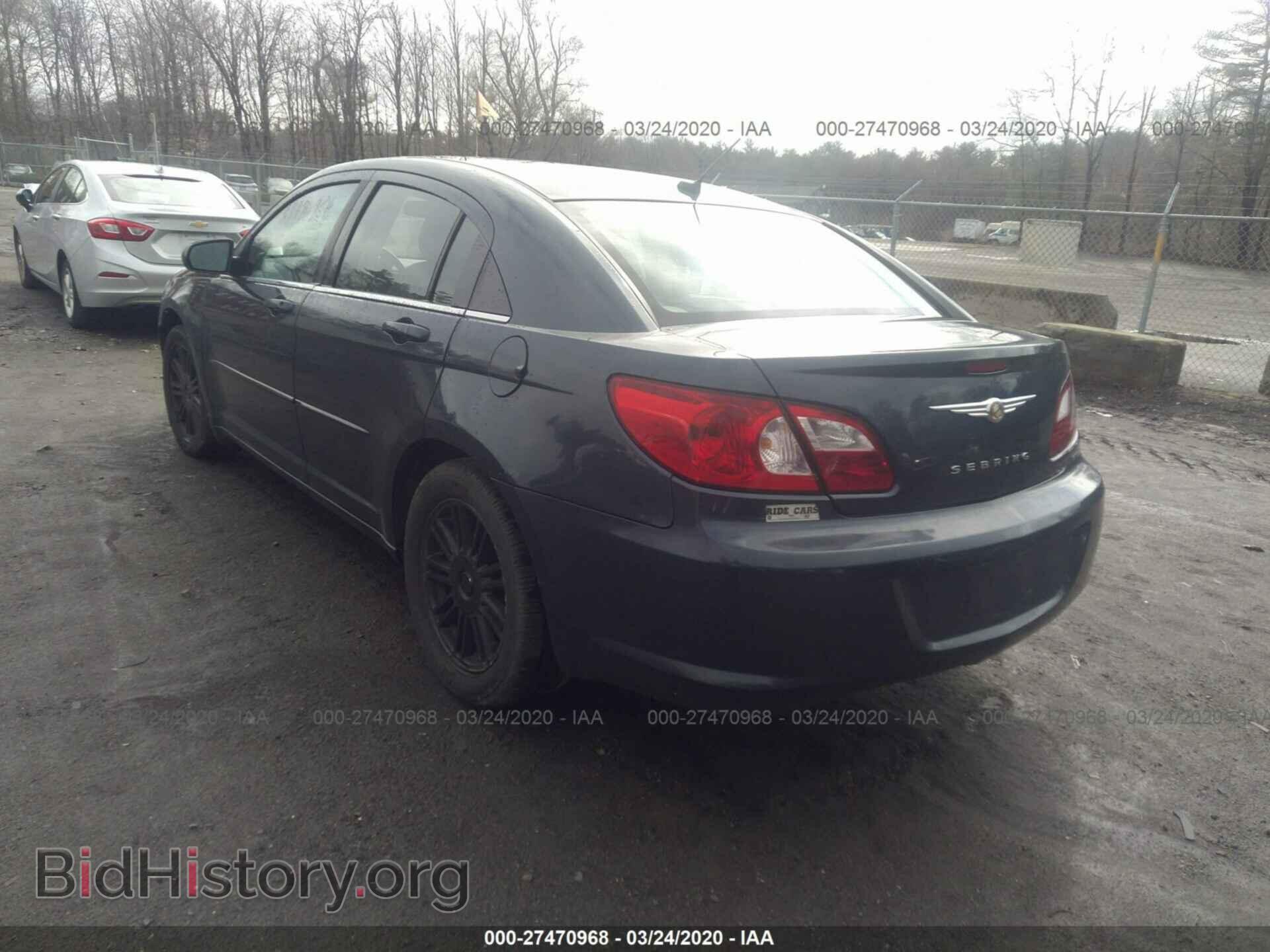 2007 CHRYSLER SEBRING - VIN: 1C3LC56K27N529820 - Фото 3