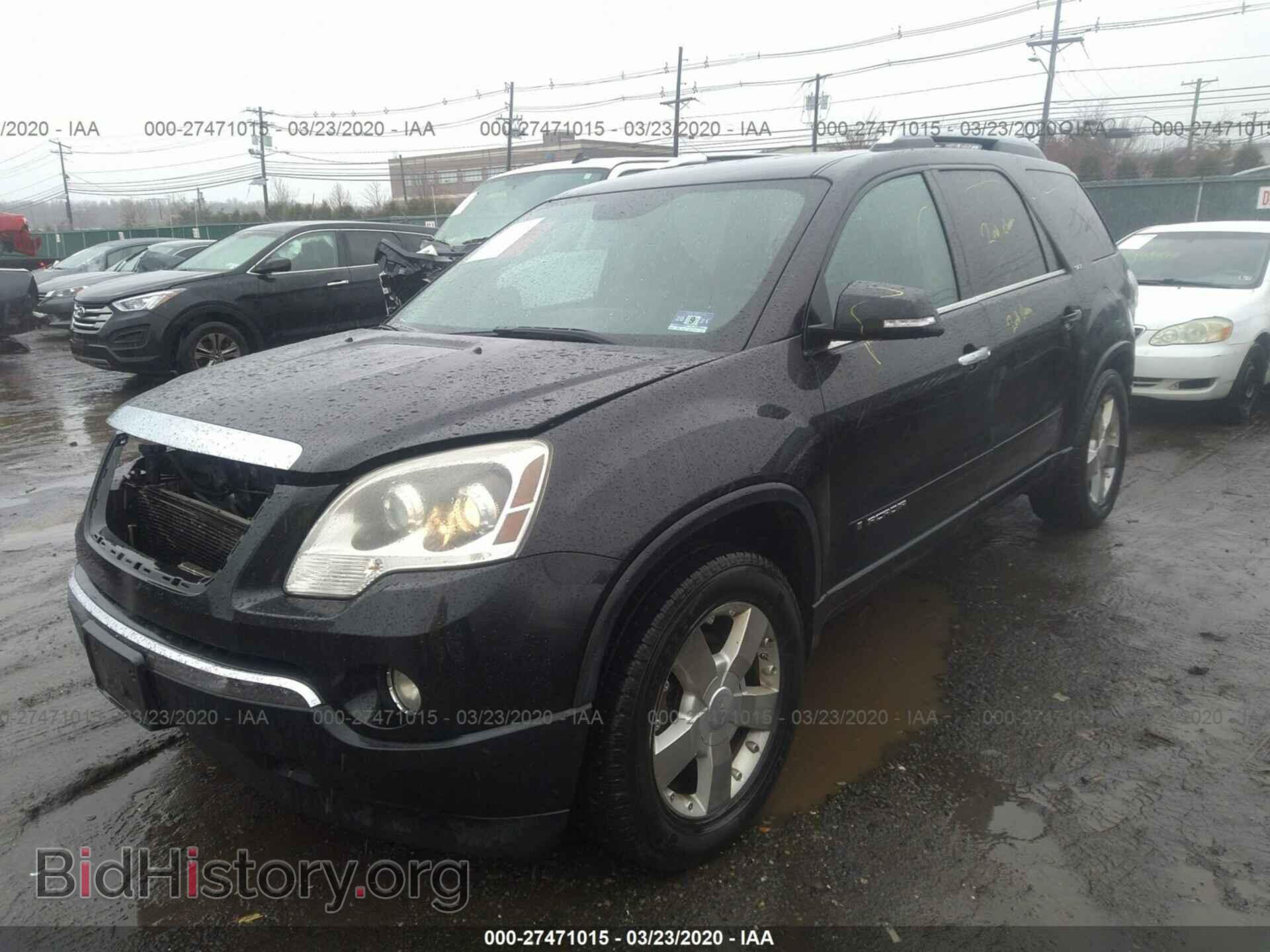 2008 GMC ACADIA - VIN: 1GKEV23748J155916 - Фото 2