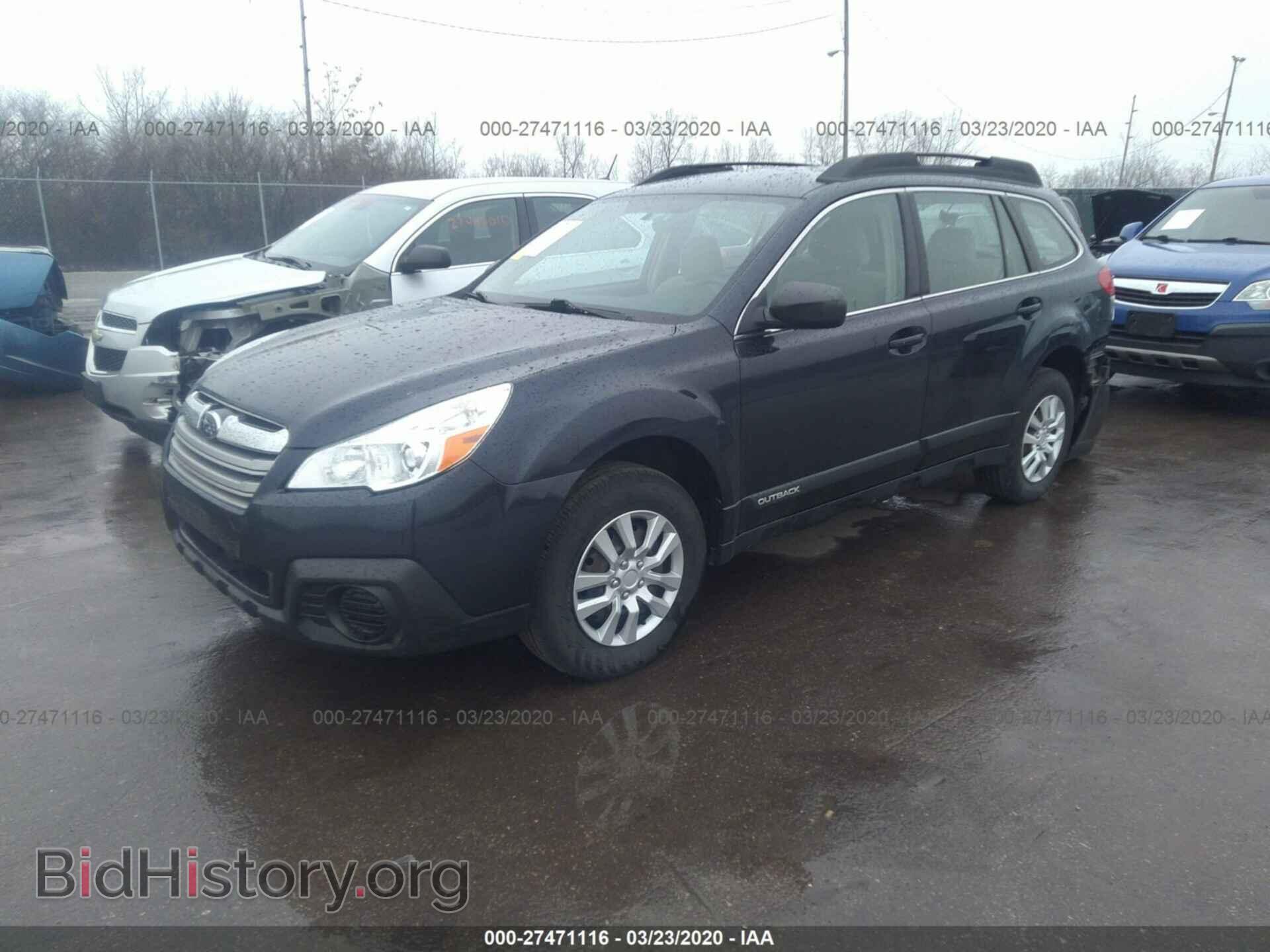 2013 SUBARU OUTBACK - VIN: 4S4BRBACXD3256360 - Фото 2