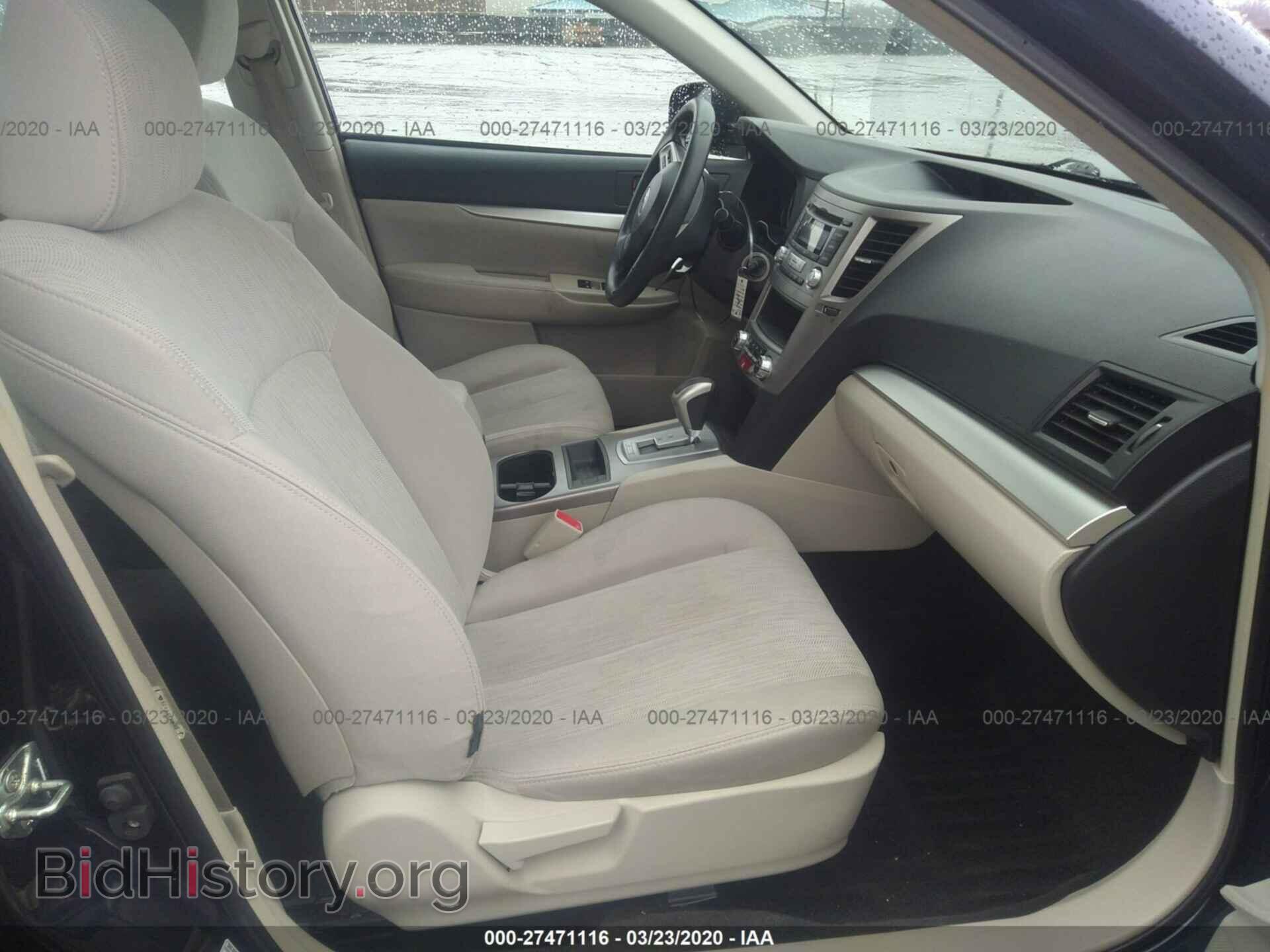 2013 SUBARU OUTBACK - VIN: 4S4BRBACXD3256360 - Фото 5