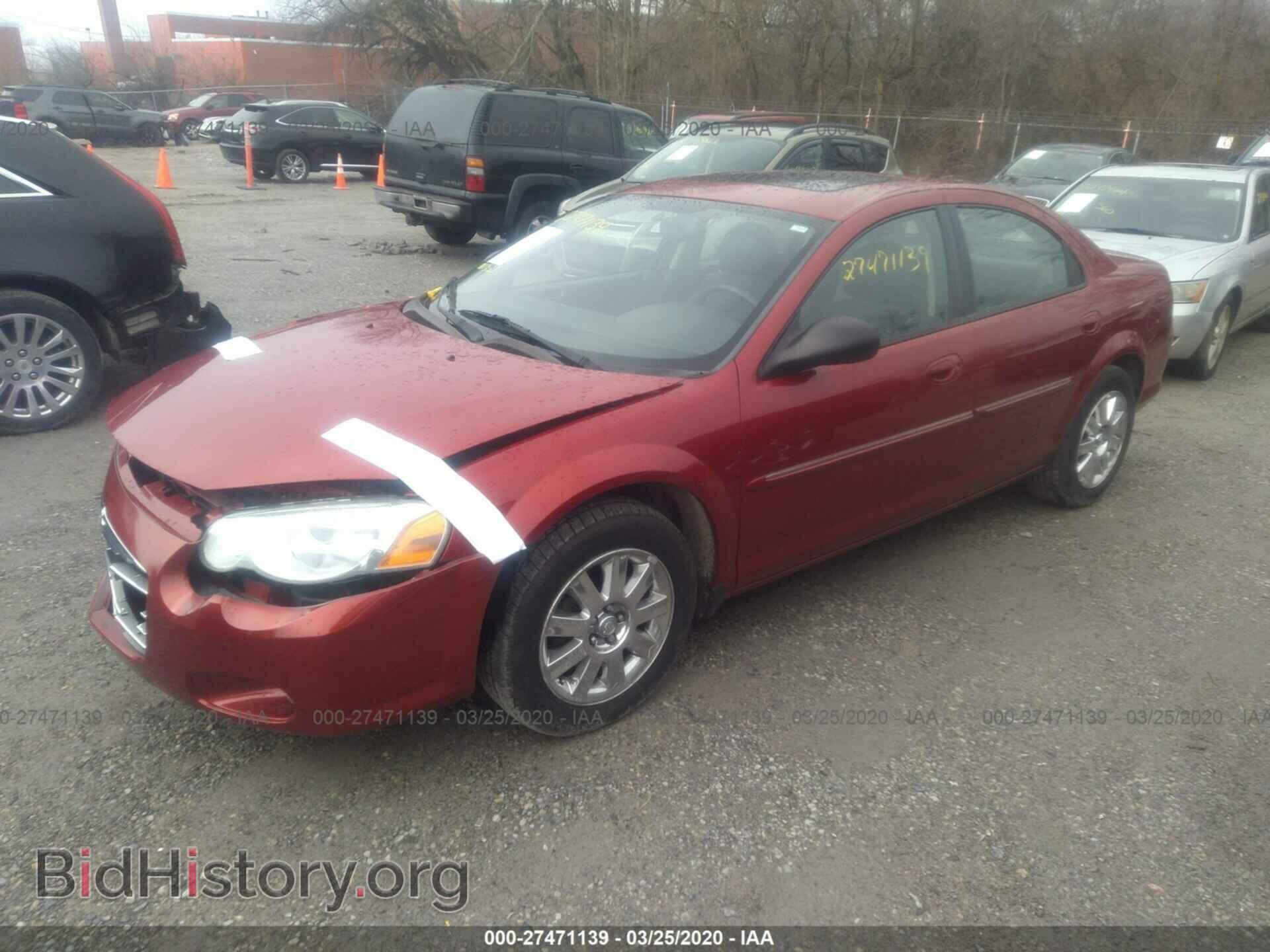 2004 CHRYSLER SEBRING - VIN: 1C3EL66R64N307286 - Фото 2
