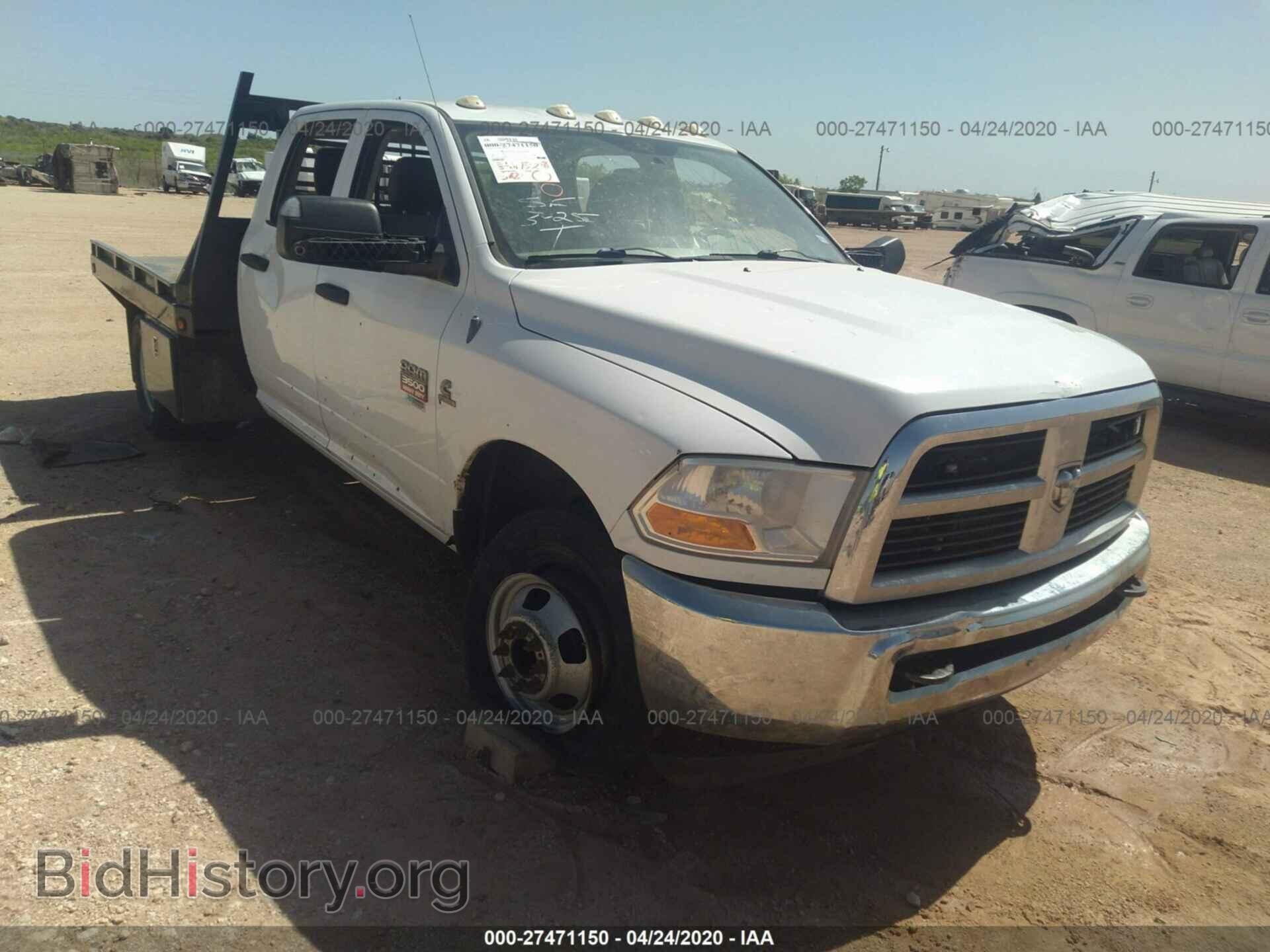 Фотография 3D6WZ4CL8BG595217 - DODGE RAM 3500 2011