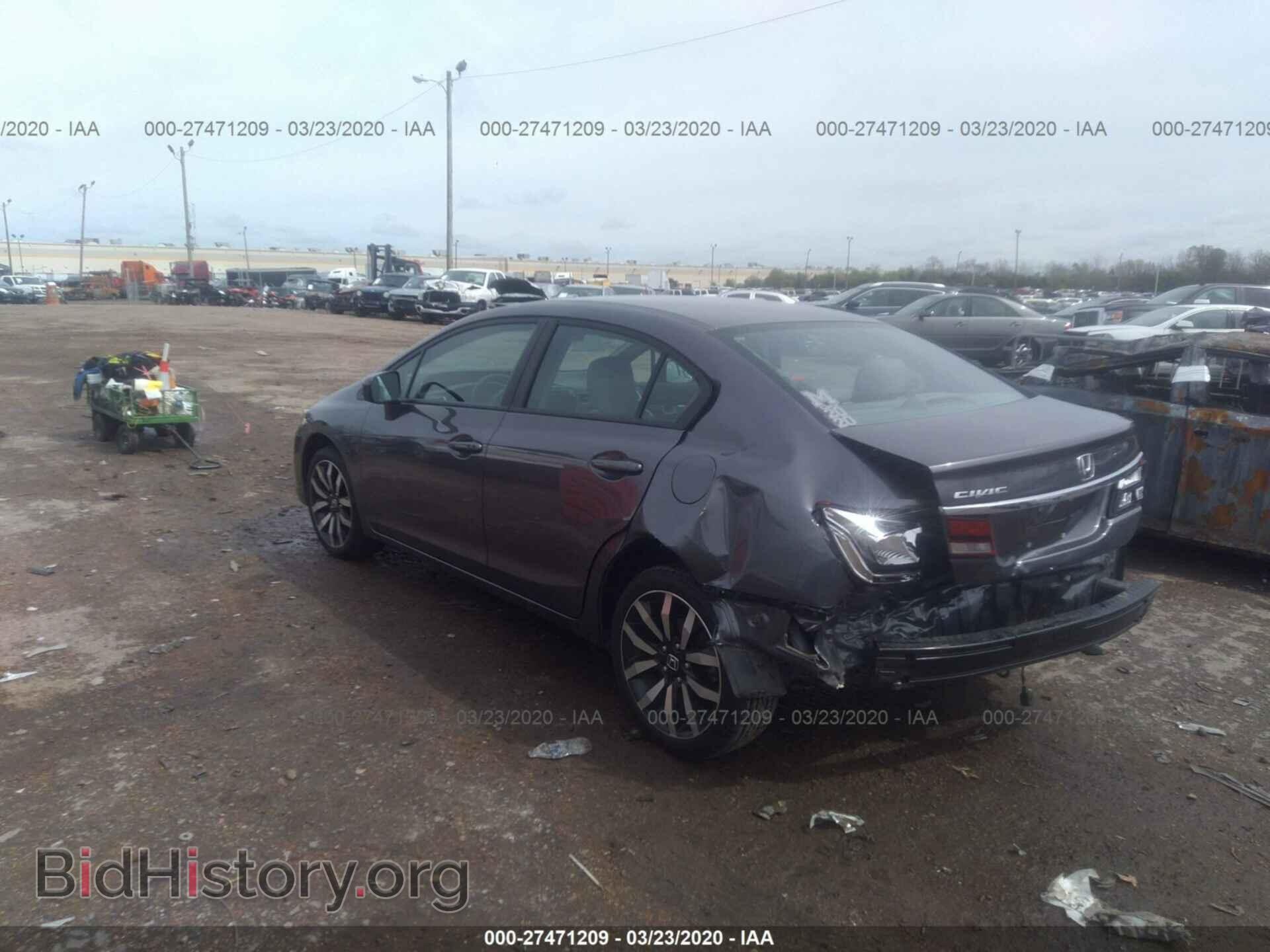 2014 HONDA CIVIC - VIN: 19XFB2F9XEE025234 - Фото 3