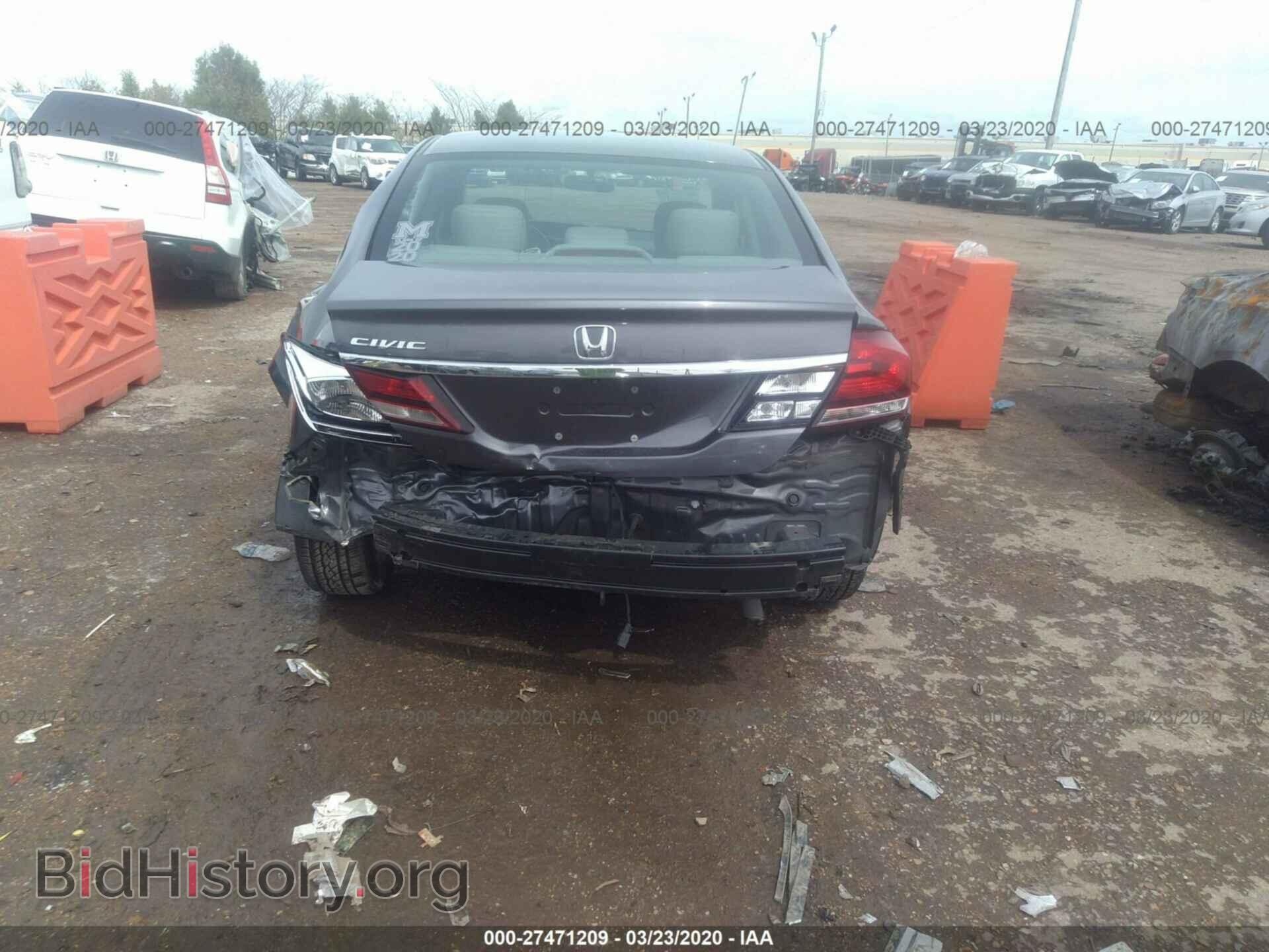 2014 HONDA CIVIC - VIN: 19XFB2F9XEE025234 - Фото 6