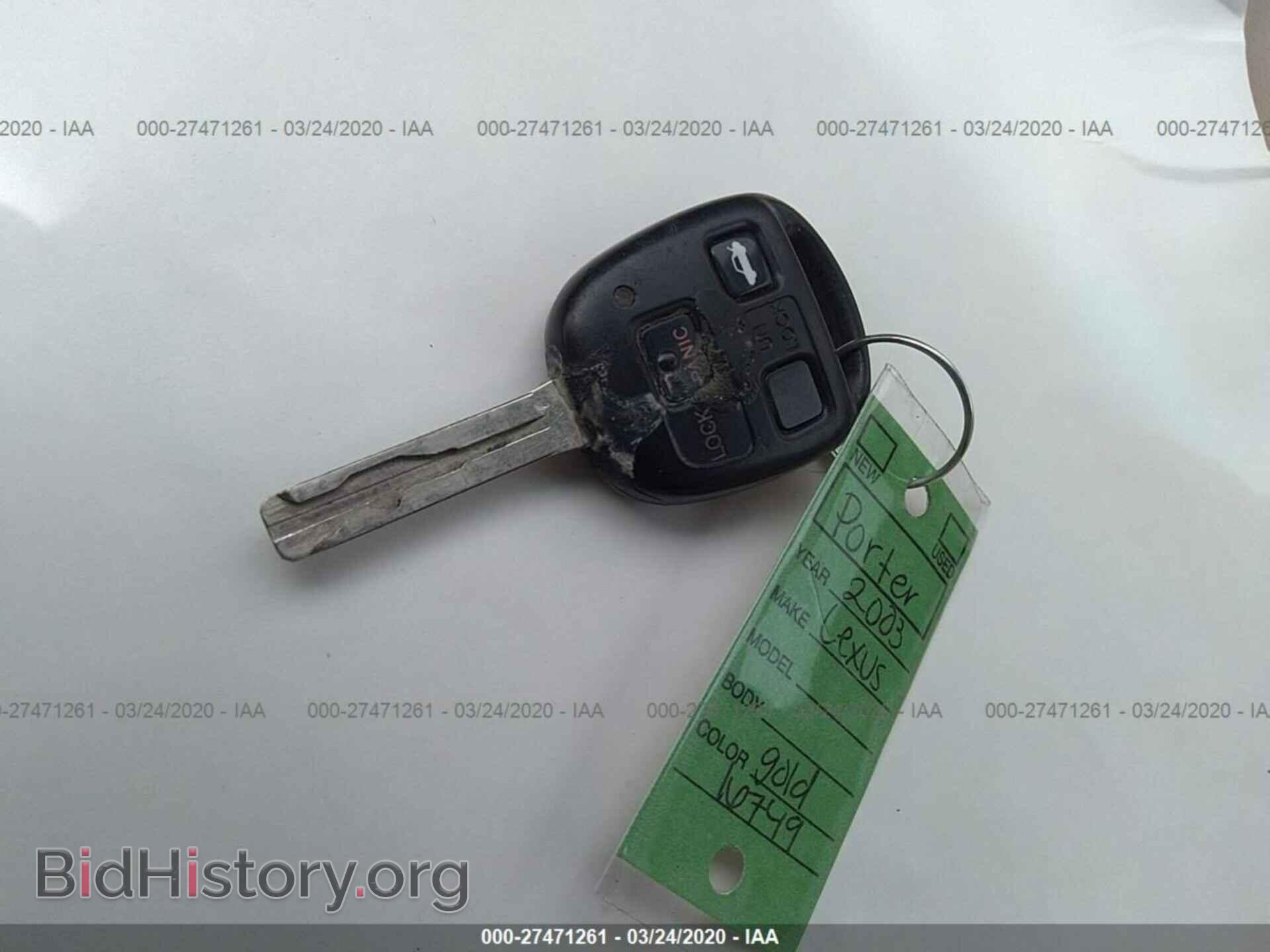 2003 LEXUS LS - VIN: JTHBN30F330094619 - Photo 11