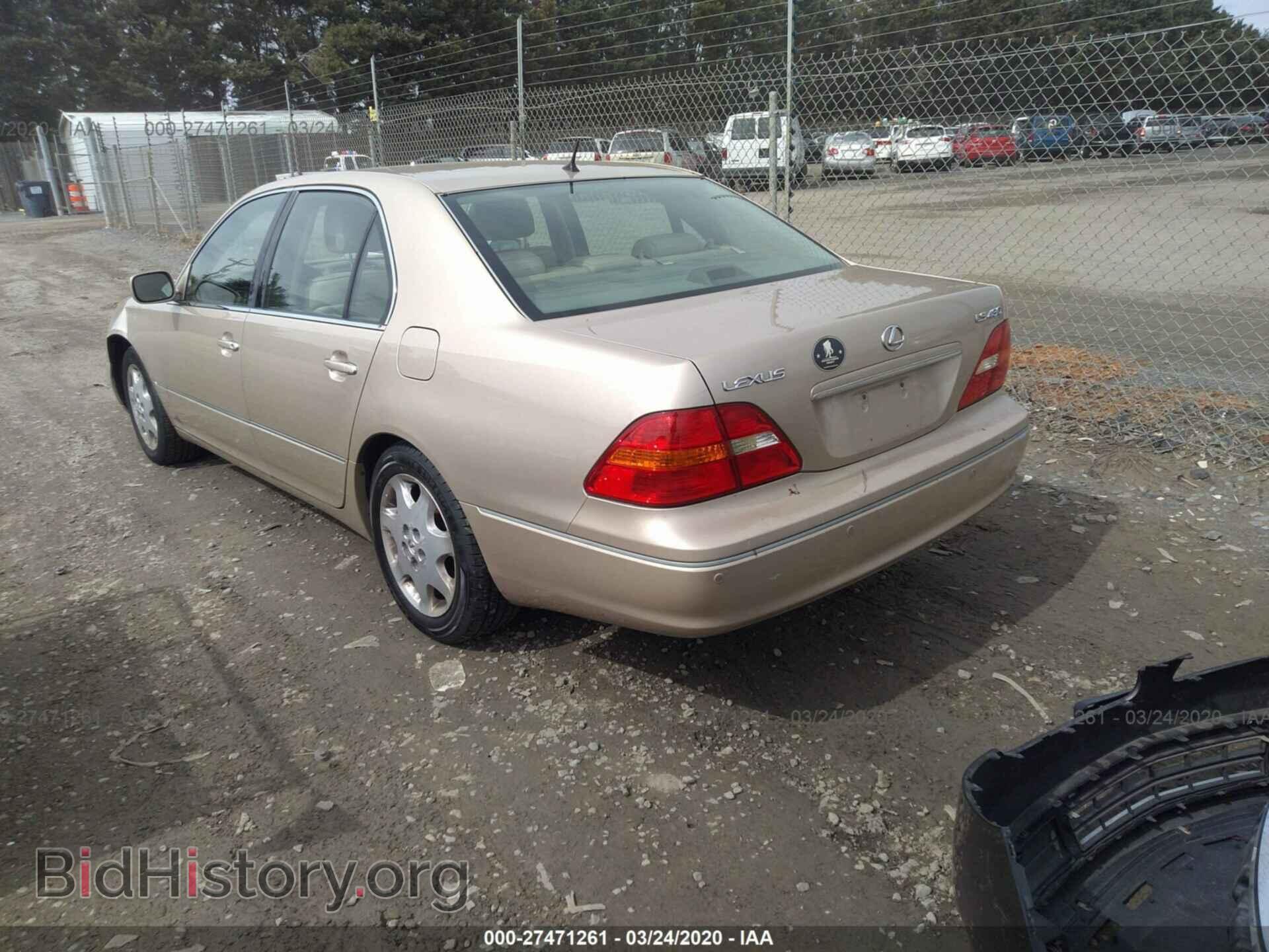 2003 LEXUS LS - VIN: JTHBN30F330094619 - Photo 3