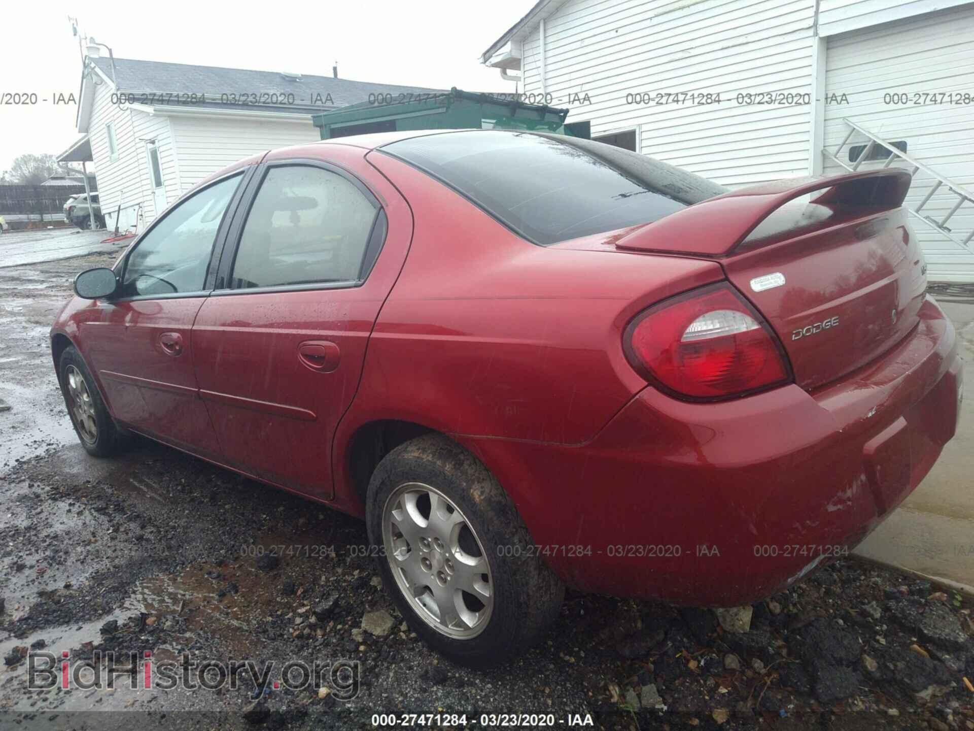 2005 DODGE NEON - VIN: 1B3ES56C75D194297 - Фото 3