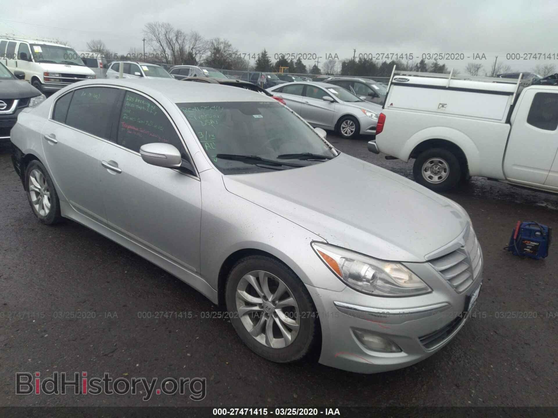 Photo KMHGC4DD6DU242537 - HYUNDAI GENESIS 2013