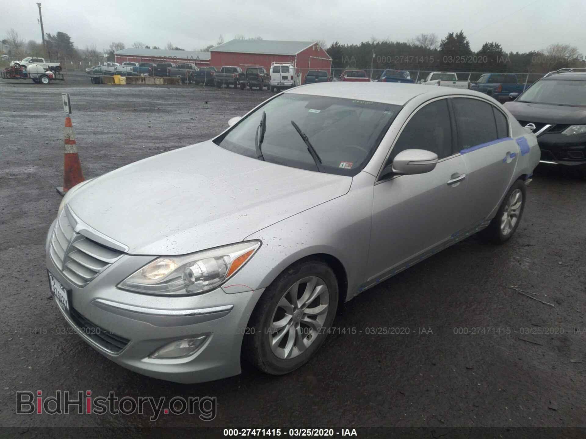 2013 HYUNDAI GENESIS - VIN: KMHGC4DD6DU242537 - Фото 2