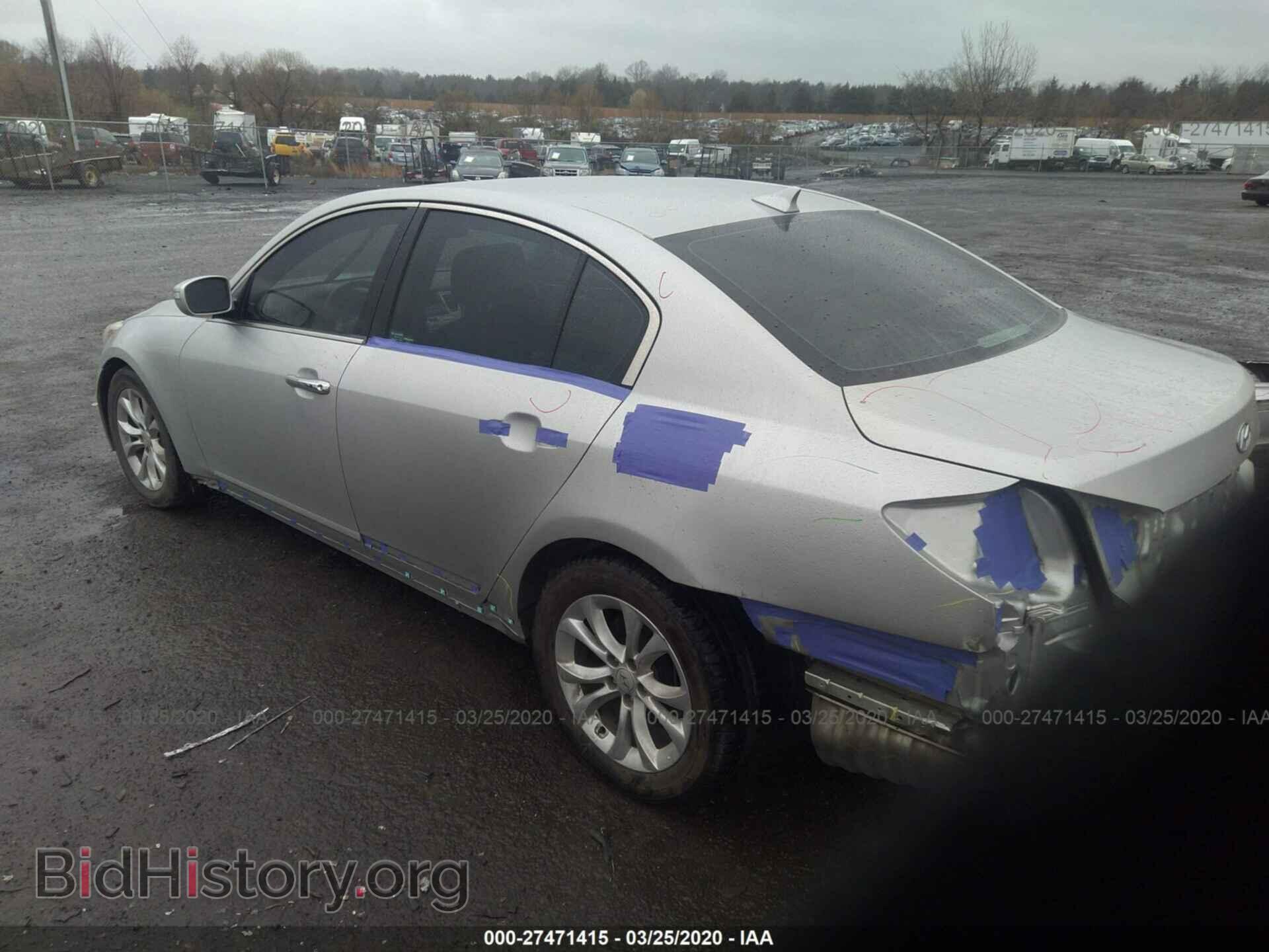 2013 HYUNDAI GENESIS - VIN: KMHGC4DD6DU242537 - Фото 3