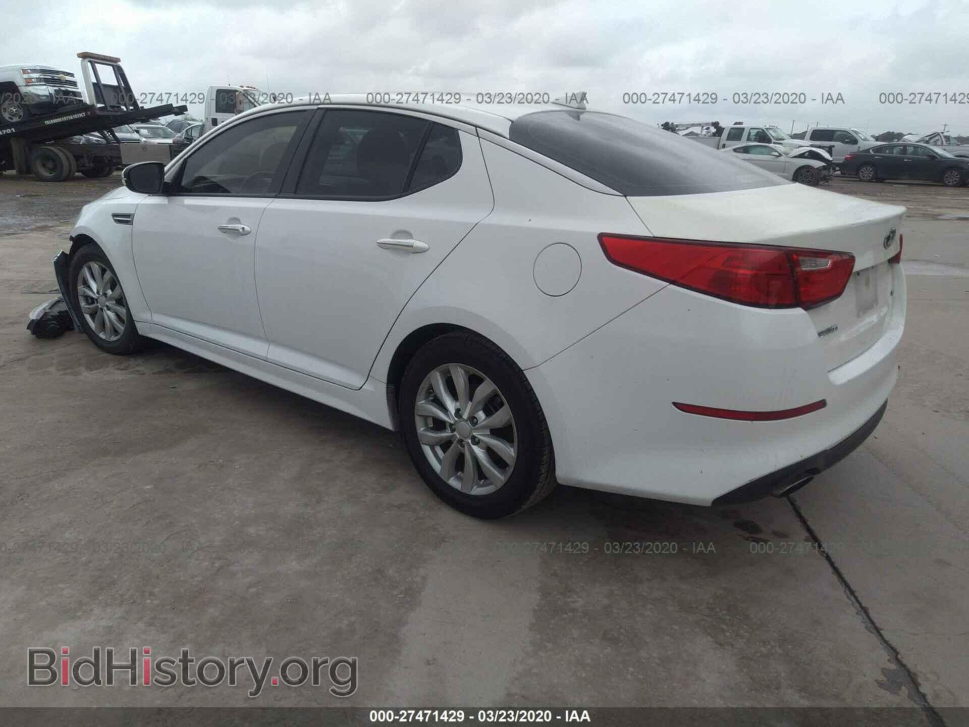 2015 KIA OPTIMA - VIN: 5XXGM4A73FG353877 - Фото 3