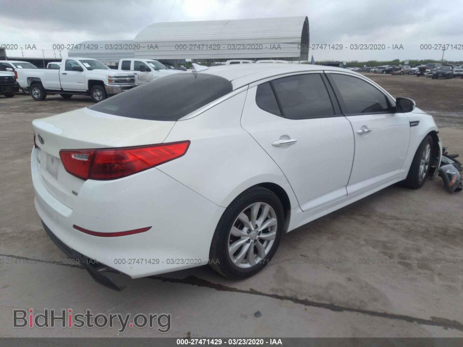 2015 KIA OPTIMA - VIN: 5XXGM4A73FG353877 - Фото 4