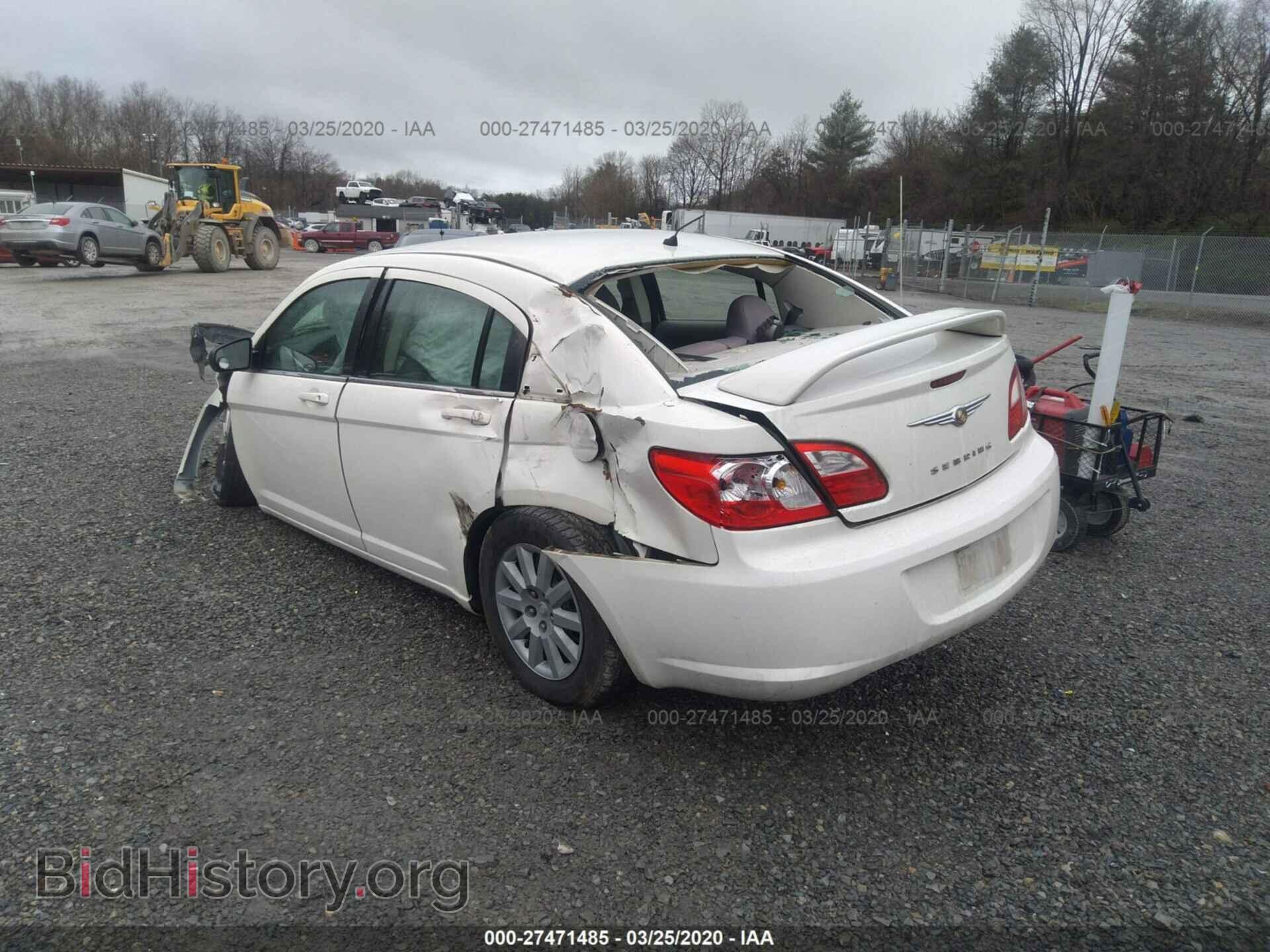 2007 CHRYSLER SEBRING - VIN: 1C3LC46K77N655777 - Фото 3