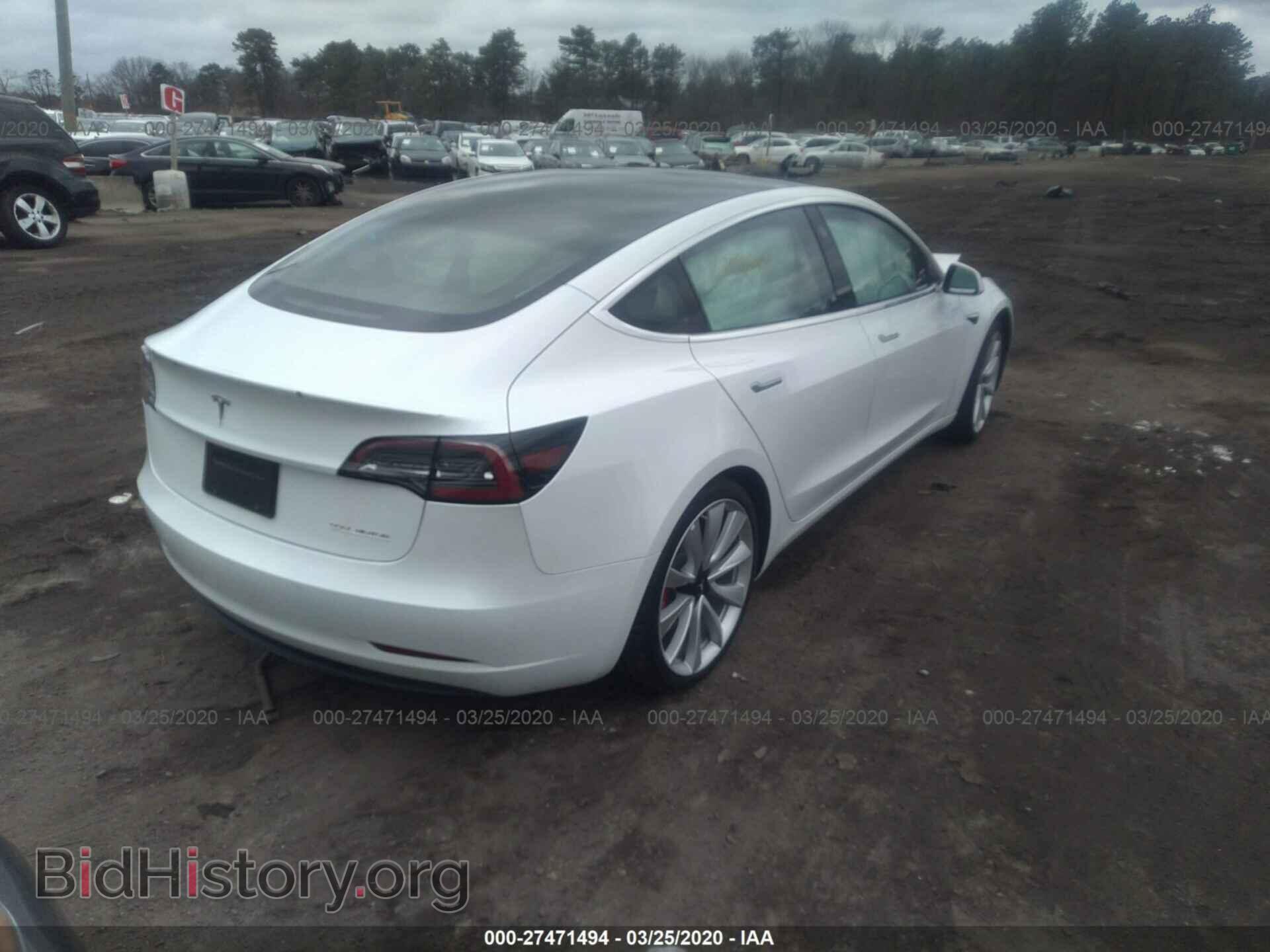 2019 TESLA MODEL 3 - VIN: 5YJ3E1EB4KF427877 - Фото 4