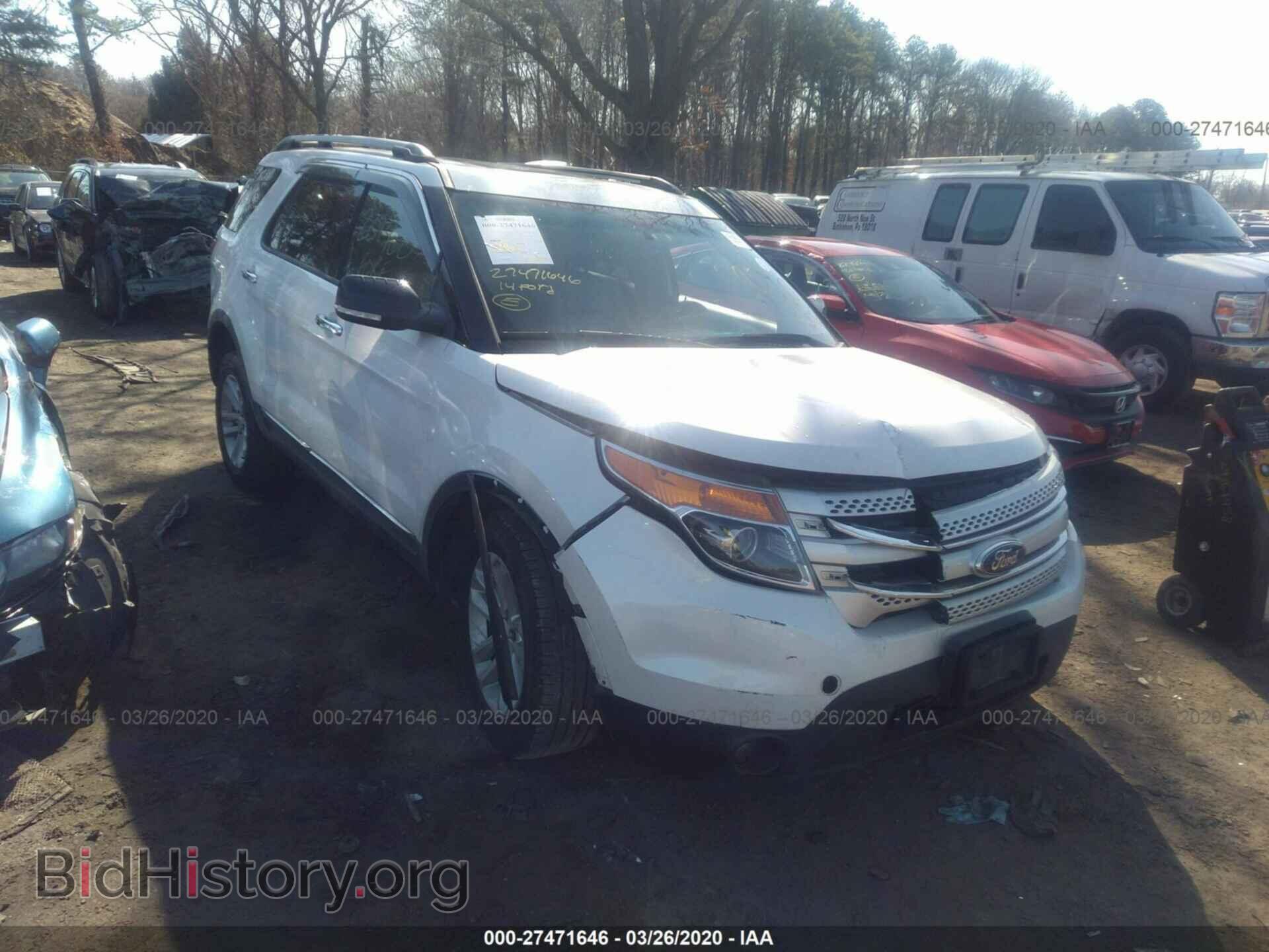 Photo 1FM5K8D83EGB65887 - FORD EXPLORER 2014