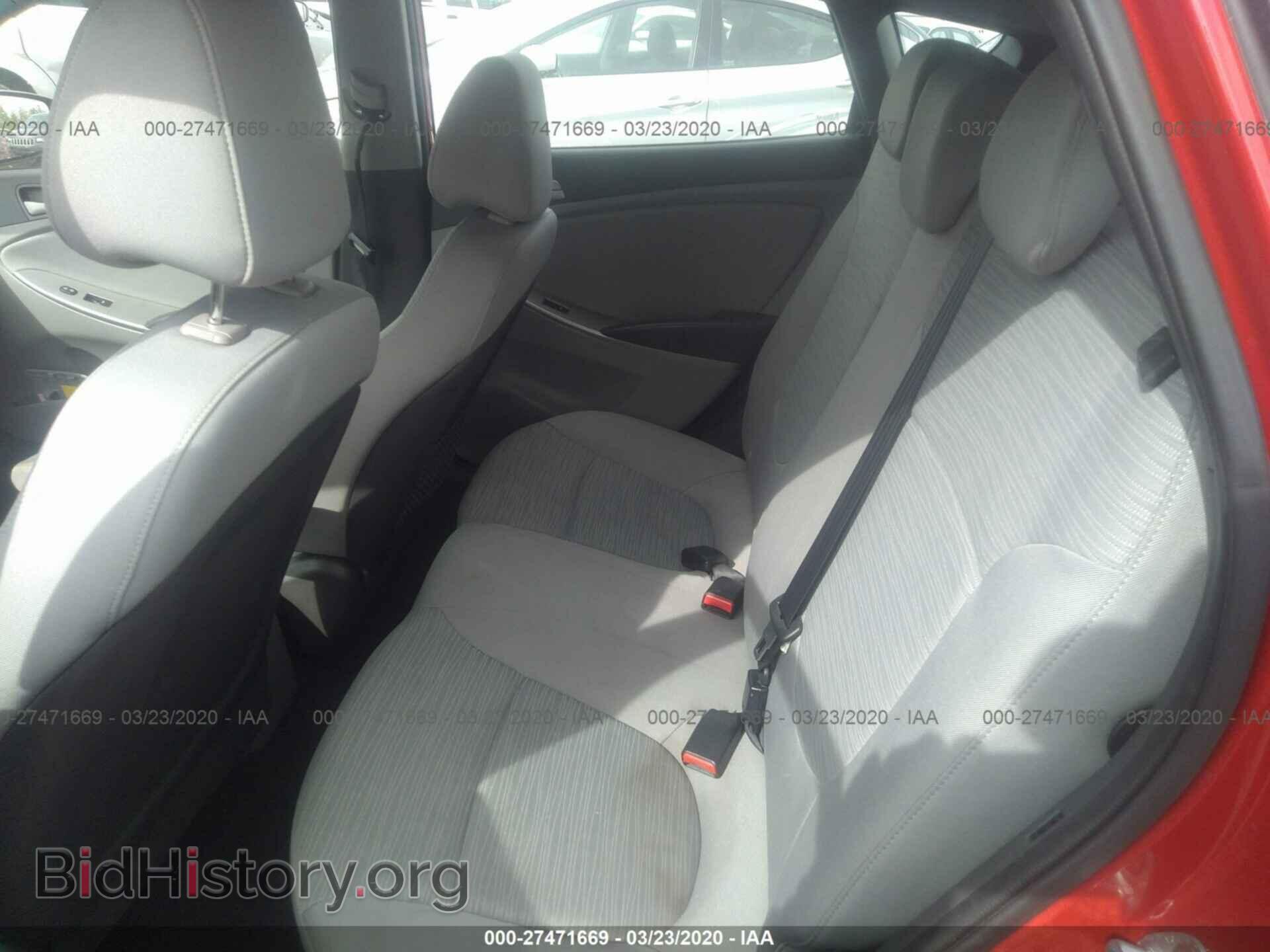 2016 HYUNDAI ACCENT - VIN: KMHCT5AE3GU256661 - Фото 8
