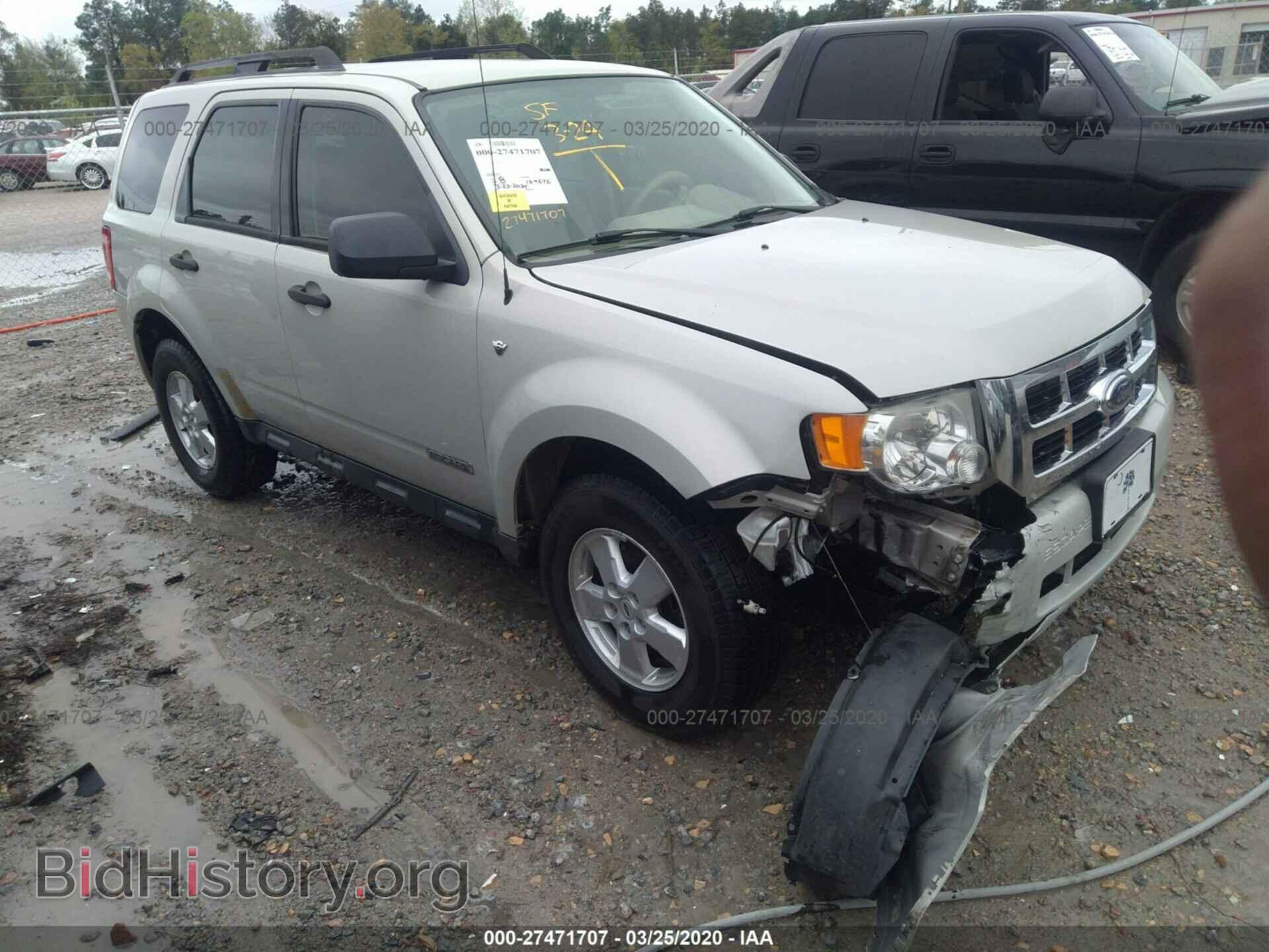Фотография 1FMCU031X8KE54161 - FORD ESCAPE 2008