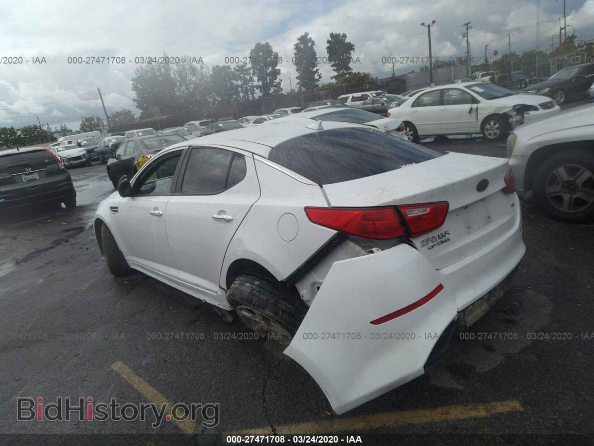2015 KIA OPTIMA - VIN: 5XXGM4A73FG404276 - Photo 3