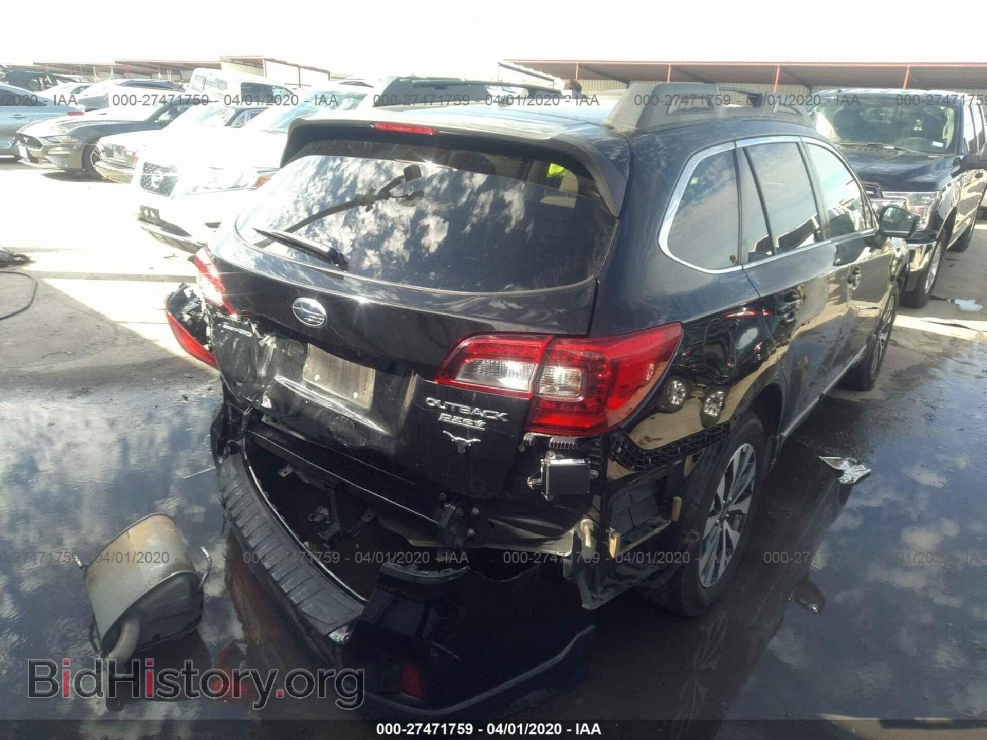 2015 SUBARU OUTBACK - VIN: 4S4BSANC5F3341280 - Фото 4