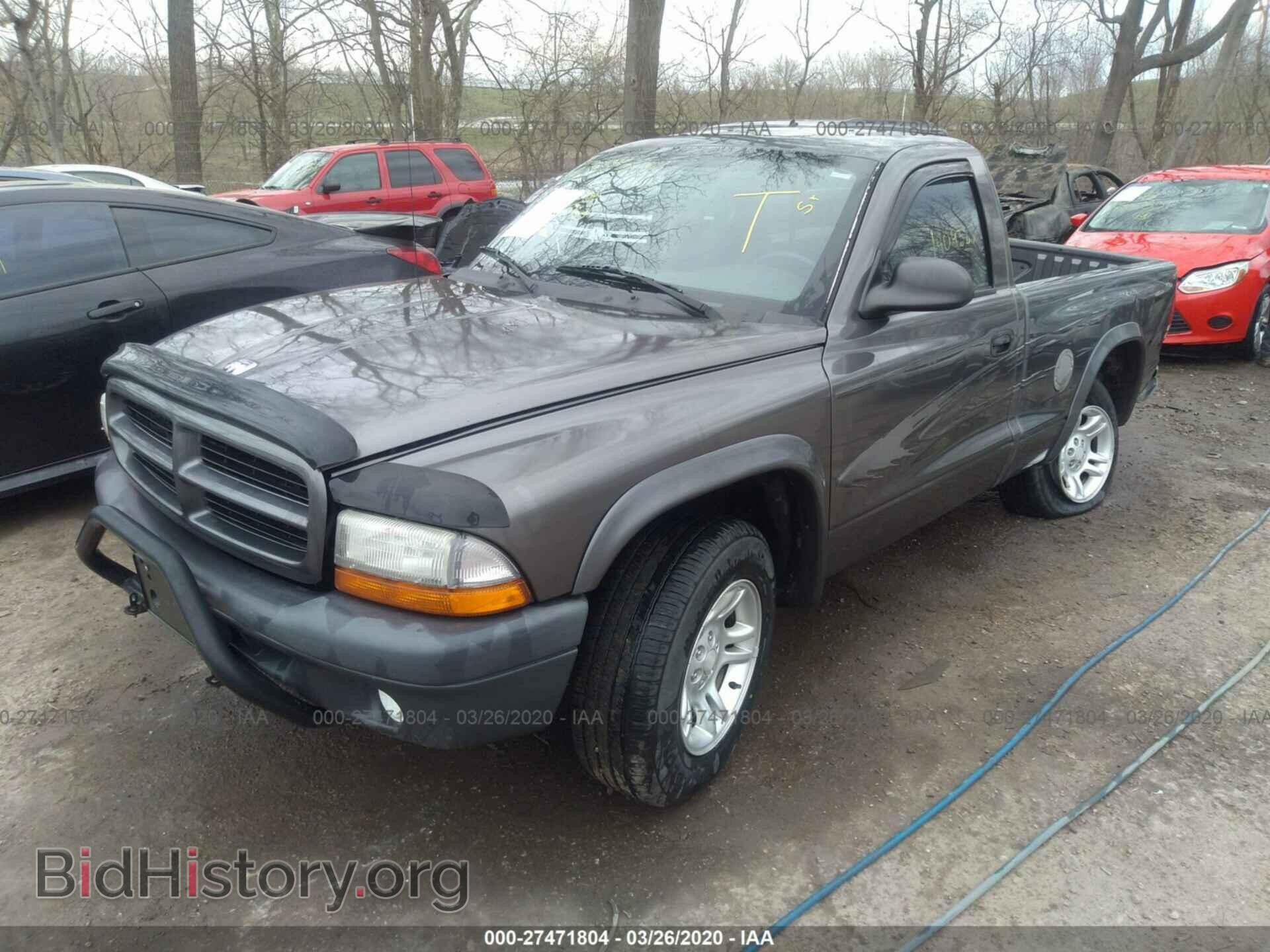 2003 DODGE DAKOTA - VIN: 1D7FL16X33S367047 - Фото 2