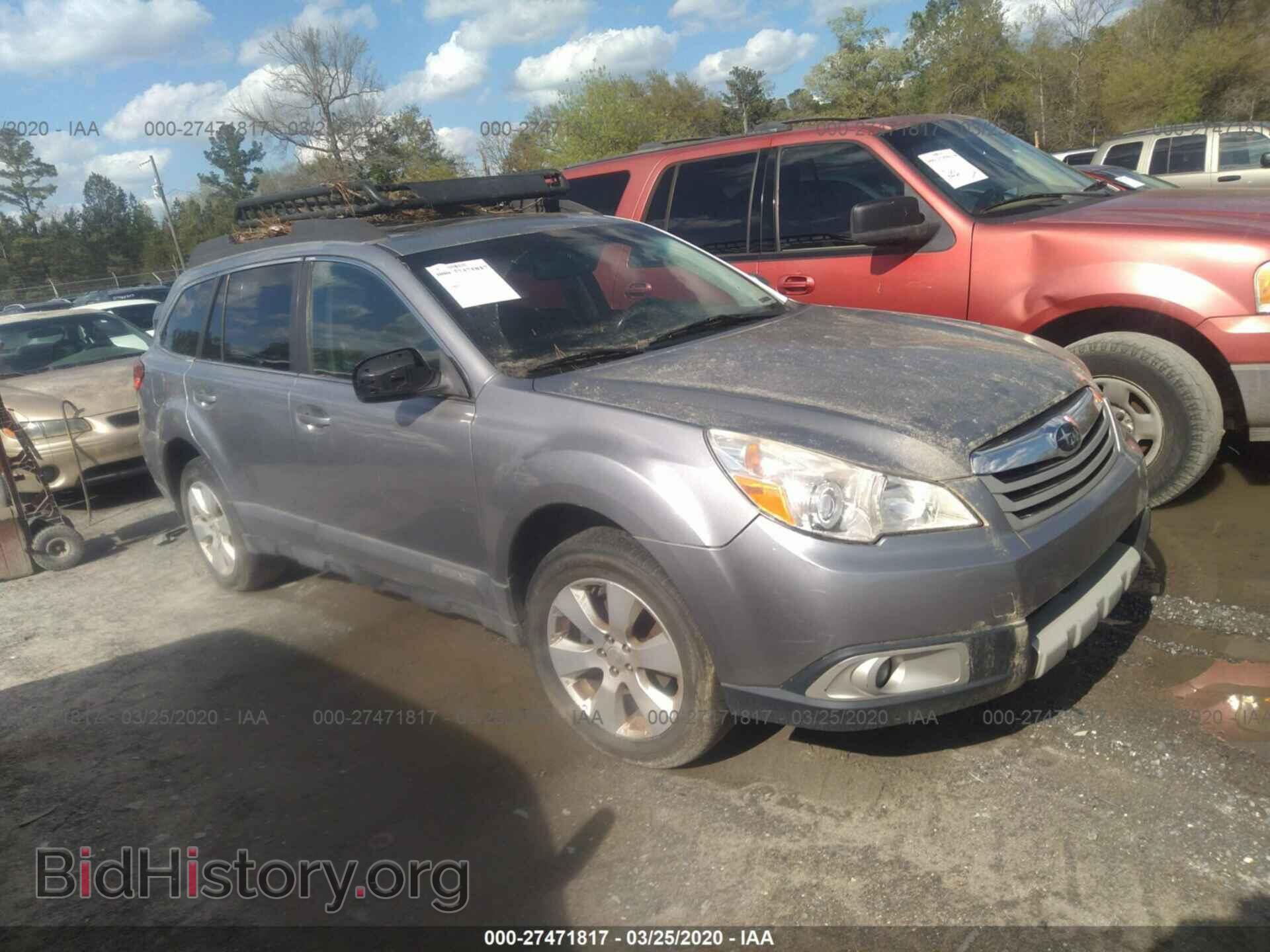 Фотография 4S4BRBKC4B3321134 - SUBARU OUTBACK 2011