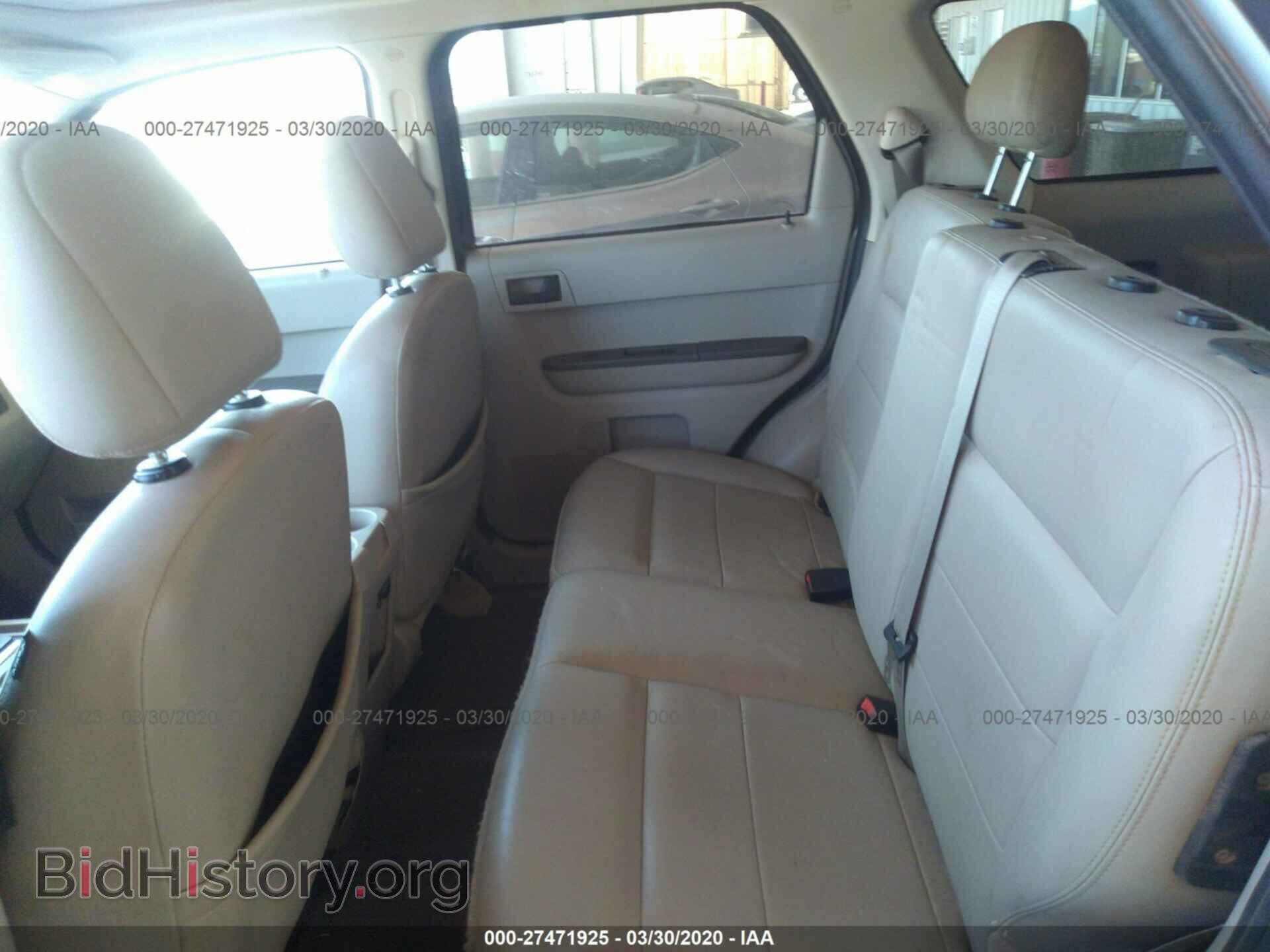 2008 FORD ESCAPE - VIN: 1FMCU03138KE10759 - Фото 8