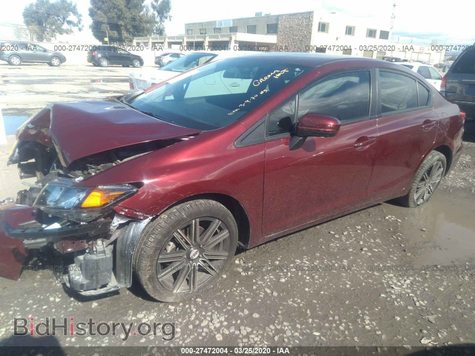 2014 HONDA CIVIC - VIN: 19XFB2F55EE227718 - Photo 2