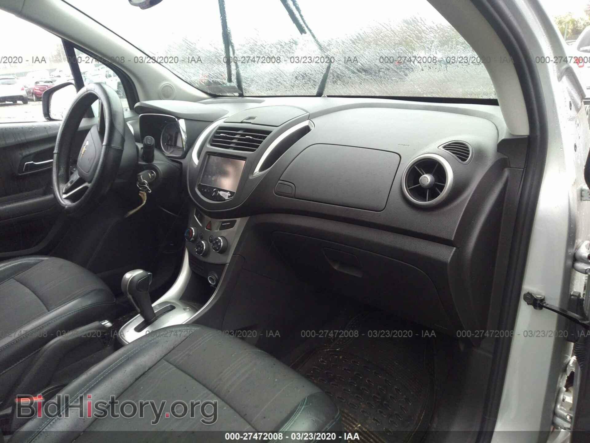 2016 CHEVROLET TRAX - VIN: 3GNCJLSB6GL273152 - Фото 5