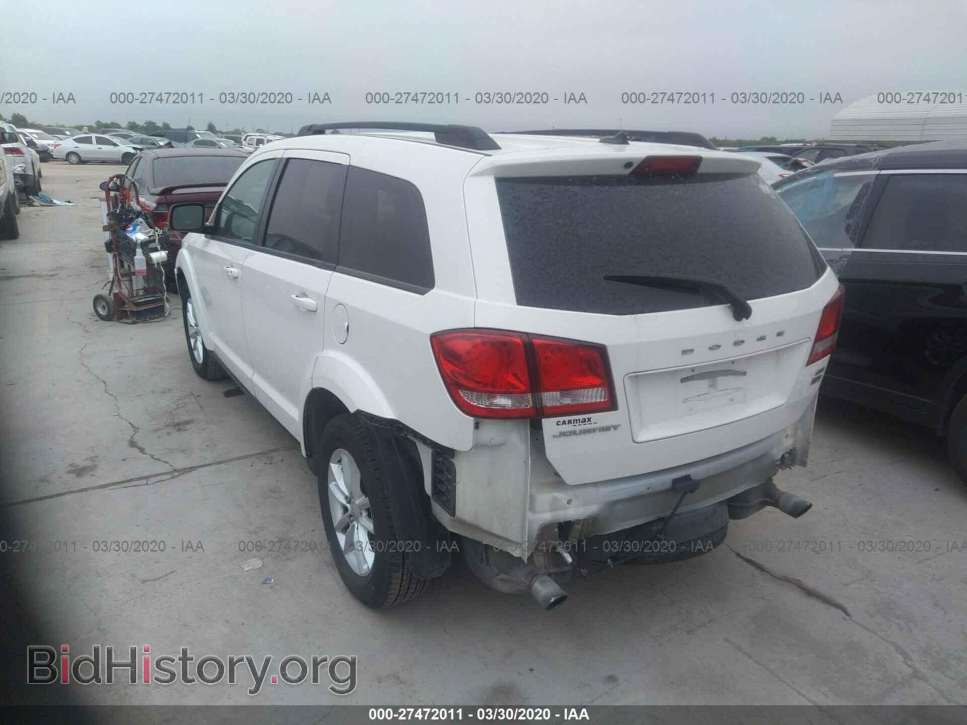2013 DODGE JOURNEY - VIN: 3C4PDCBG8DT526982 - Фото 3