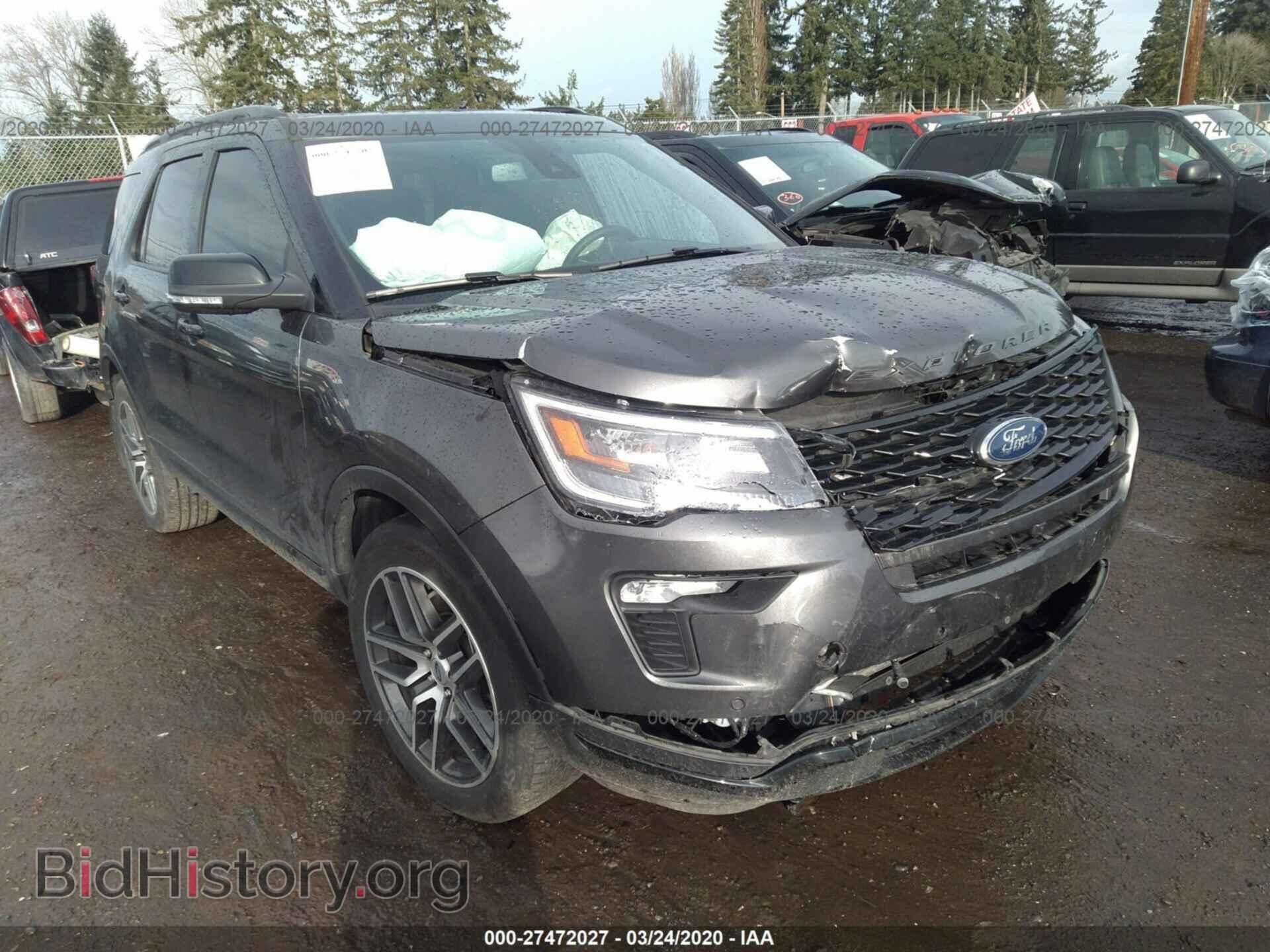 Фотография 1FM5K8GT9KGA10420 - FORD EXPLORER 2019