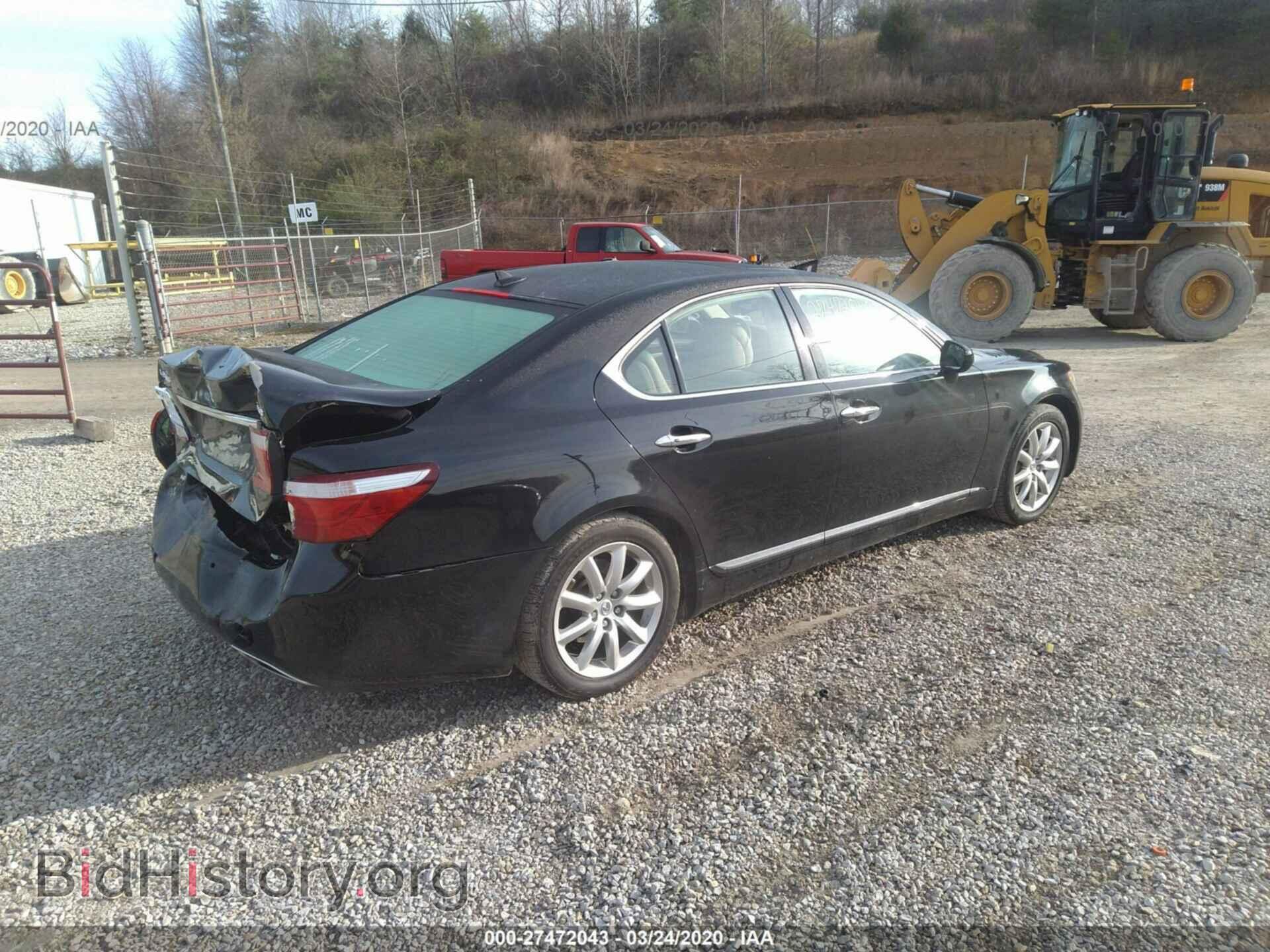 2009 LEXUS LS - VIN: JTHBL46F795089809 - Фото 4
