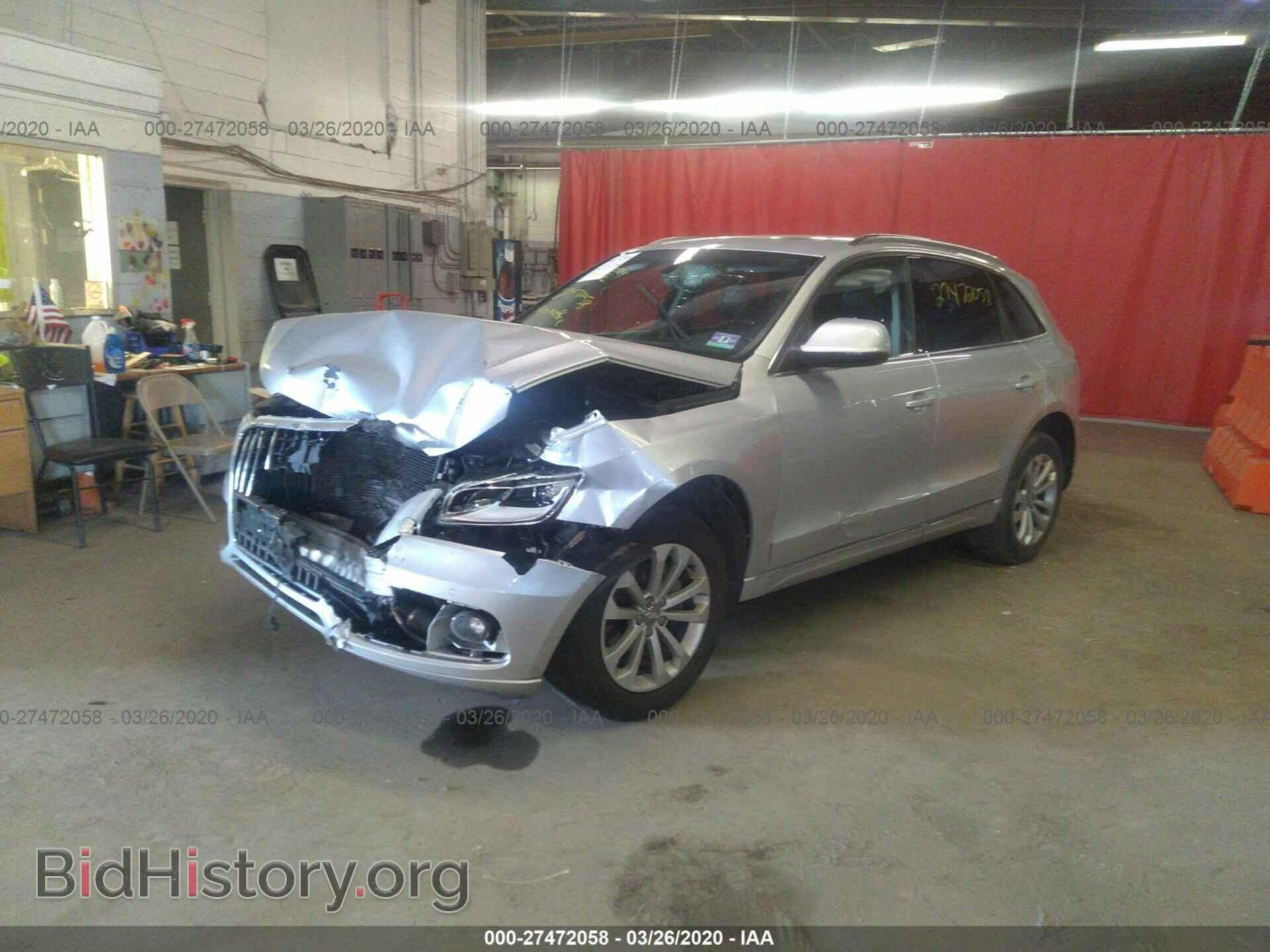 2013 AUDI Q5 - VIN: WA1LFAFP6DA076516 - Фото 2