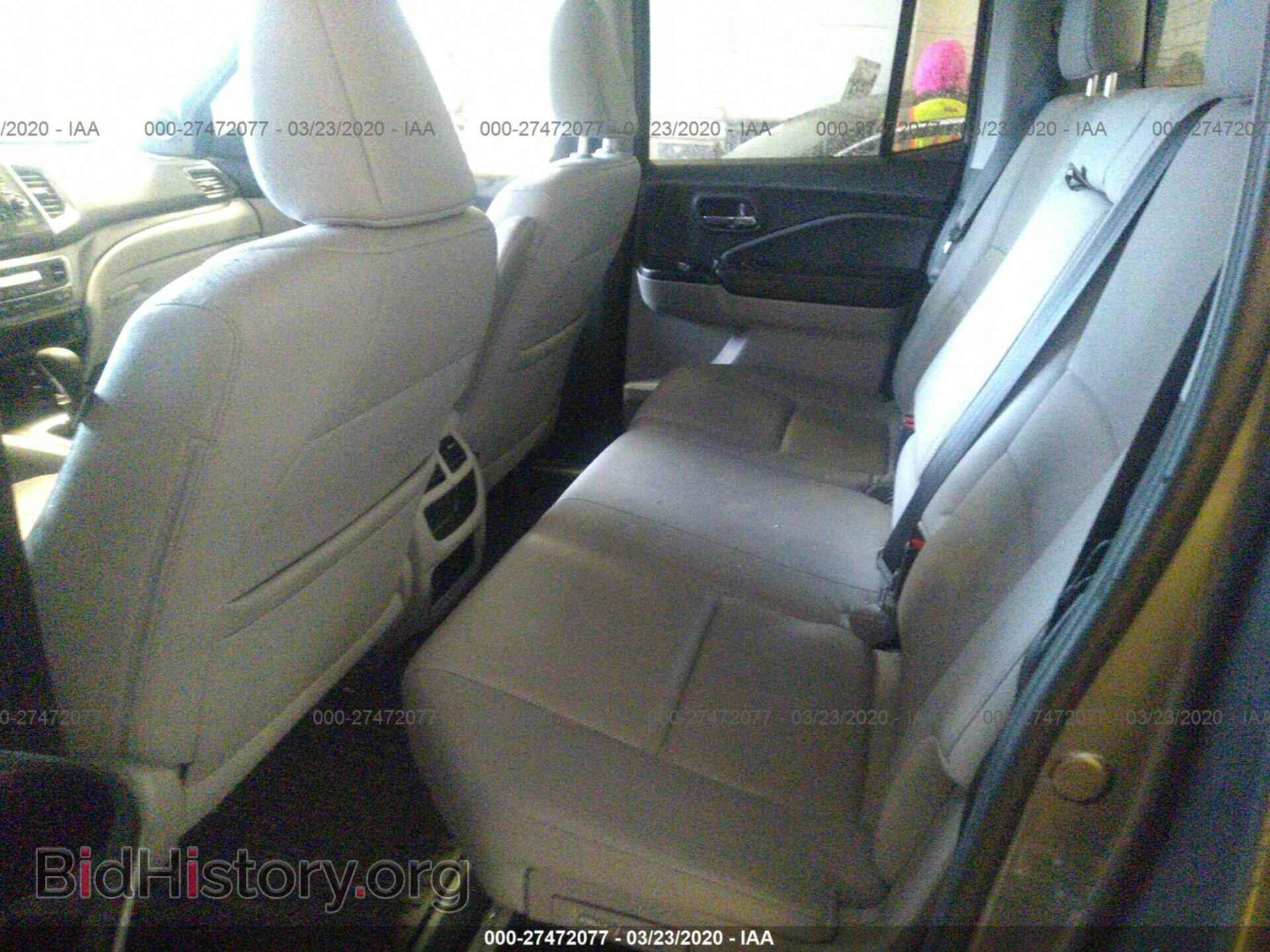 2017 HONDA RIDGELINE - VIN: 5FPYK3F58HB021992 - Photo 8