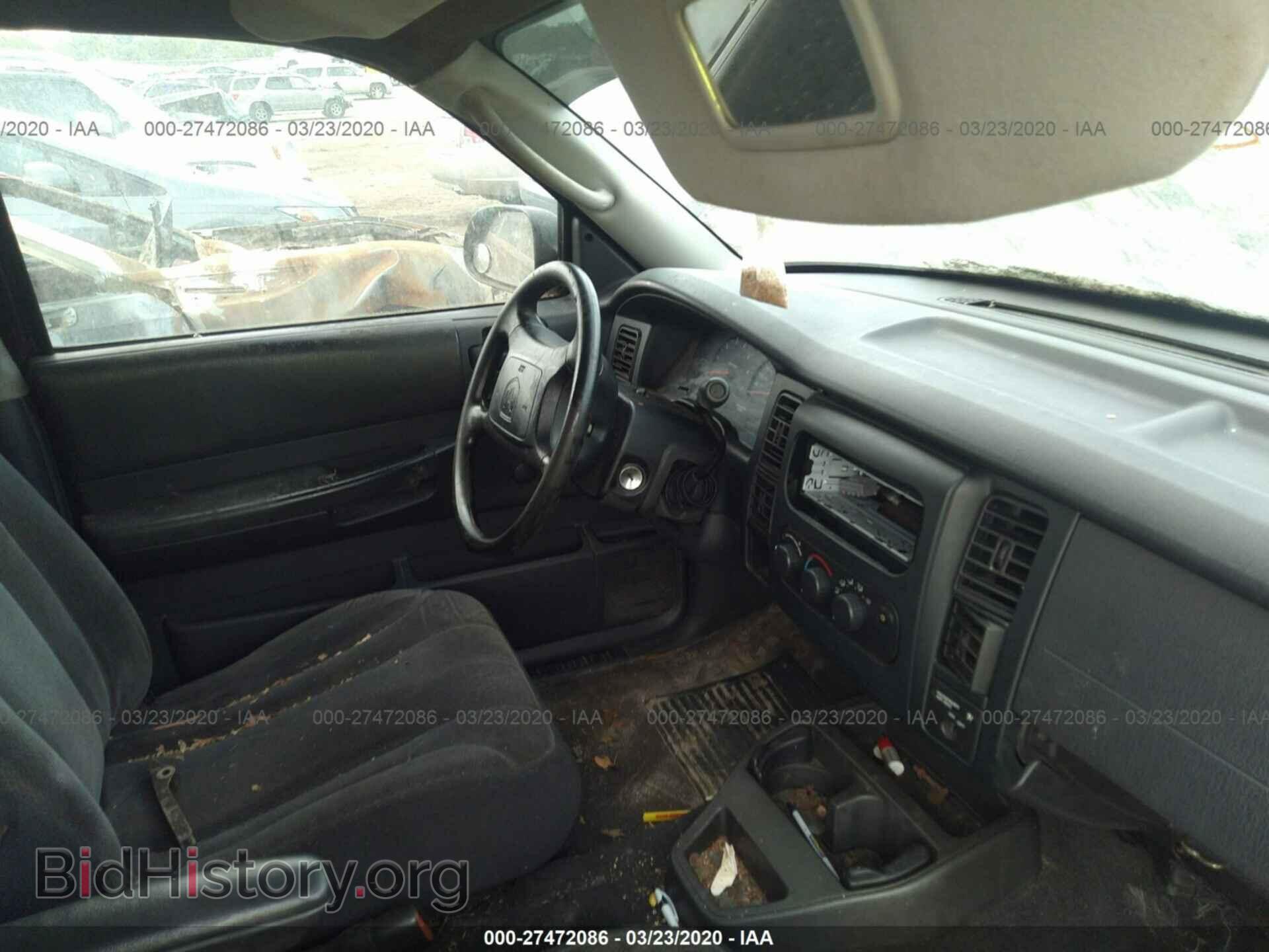 2004 DODGE DAKOTA - VIN: 1D7GL12K24S612971 - Фото 5