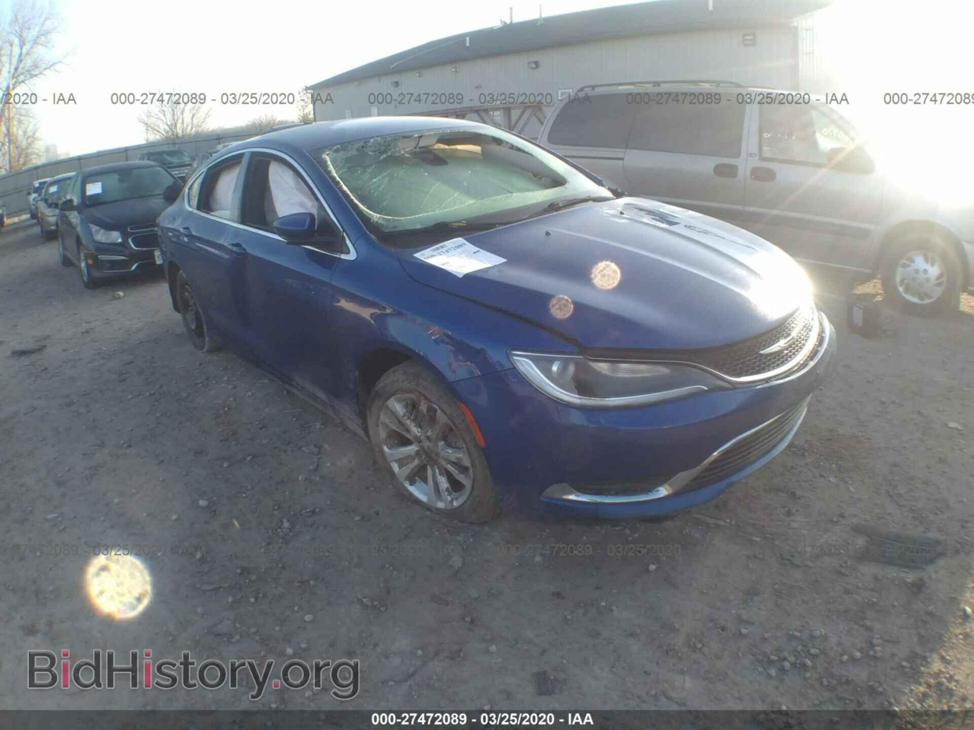 Фотография 1C3CCCAB6FN746474 - CHRYSLER 200 2015